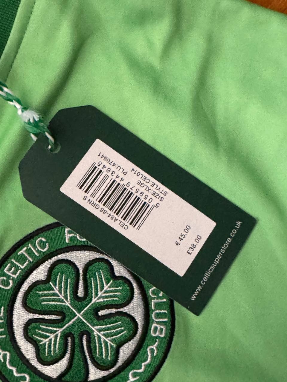 Chelsea Soccer CR Smith Celtic official retro soccer jersey tee Size US XL / EU 56 / 4 - 5 Thumbnail