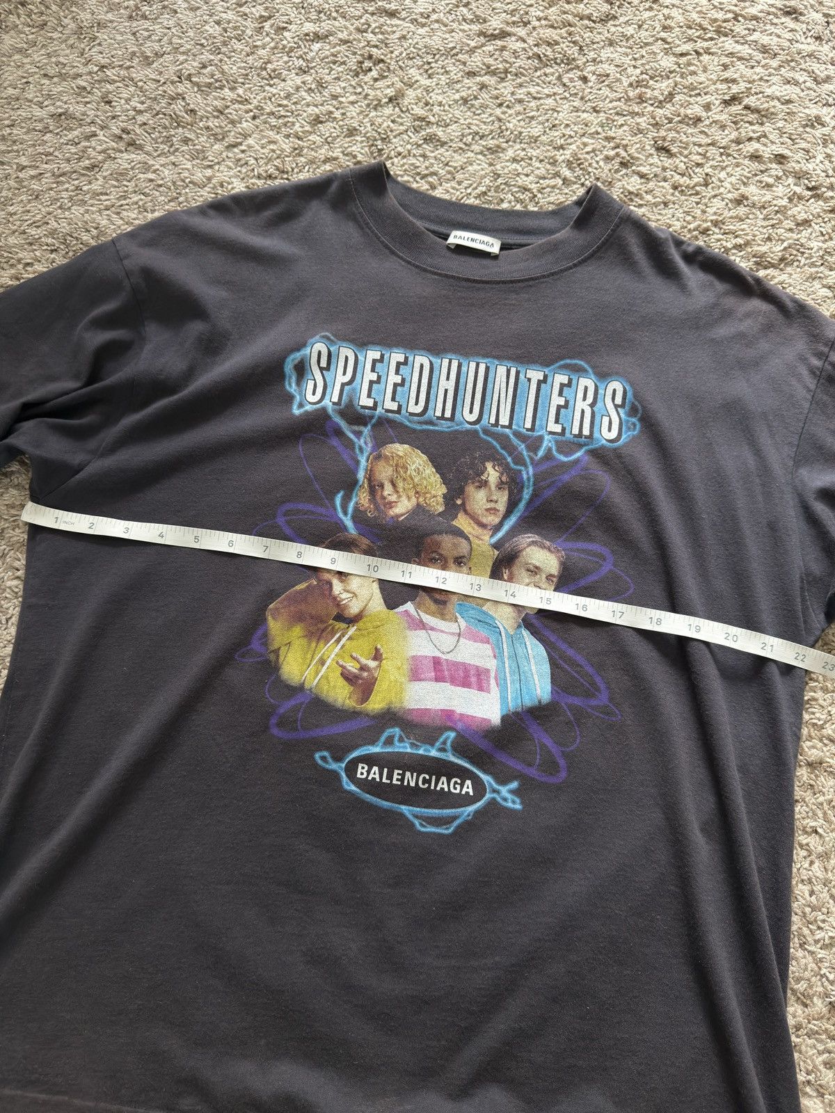 Balenciaga 2018 Speedhunters Tshirt Demna Size US S / EU 44-46 / 1 - 6 Thumbnail