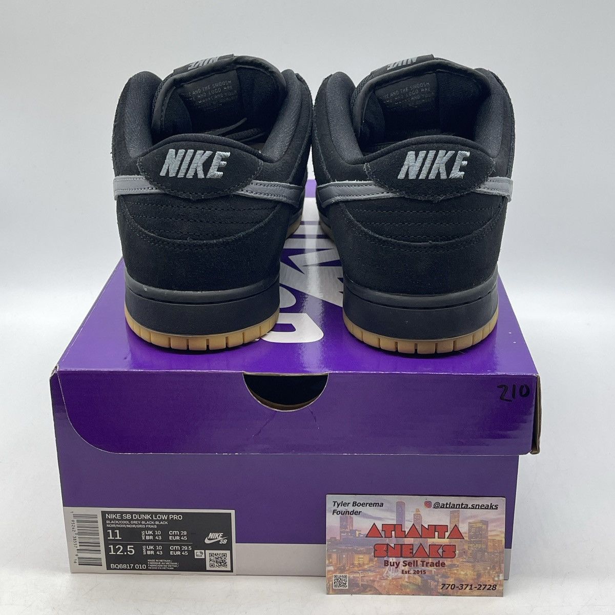 Nike Dunk low pro fog Size US 11 / EU 44 - 3 Thumbnail