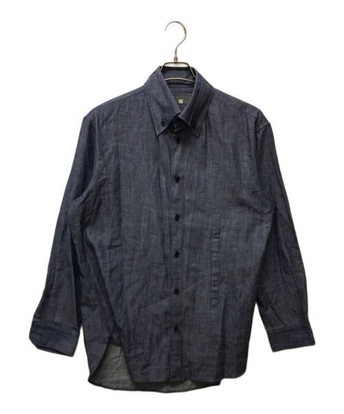 Yohji Yamamoto pour homme double collar button down shirt