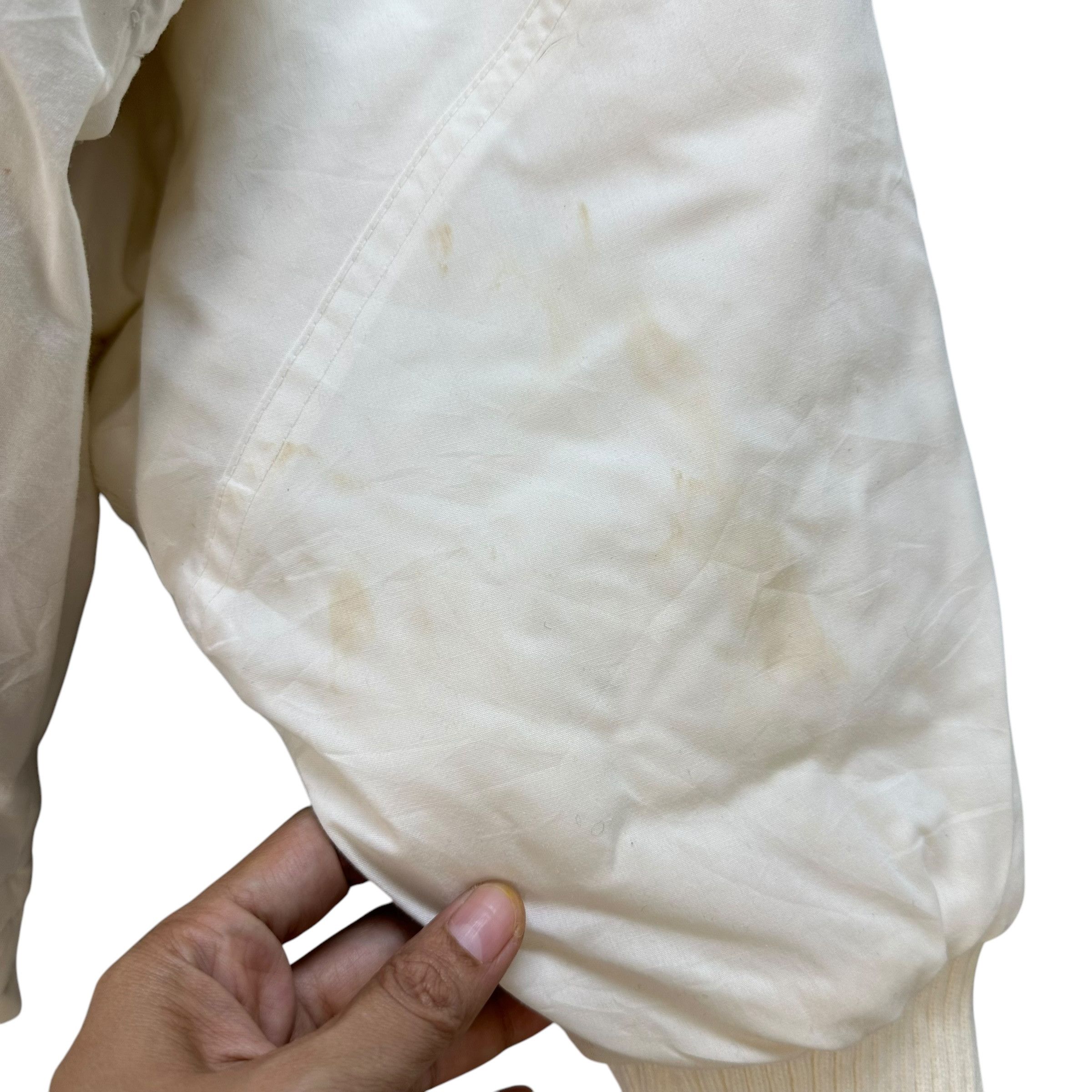 Vintage 90's RESERVE White Parachute Bomber Jacket #A73-1758 Size US L / EU 52-54 / 3 - 18 Thumbnail