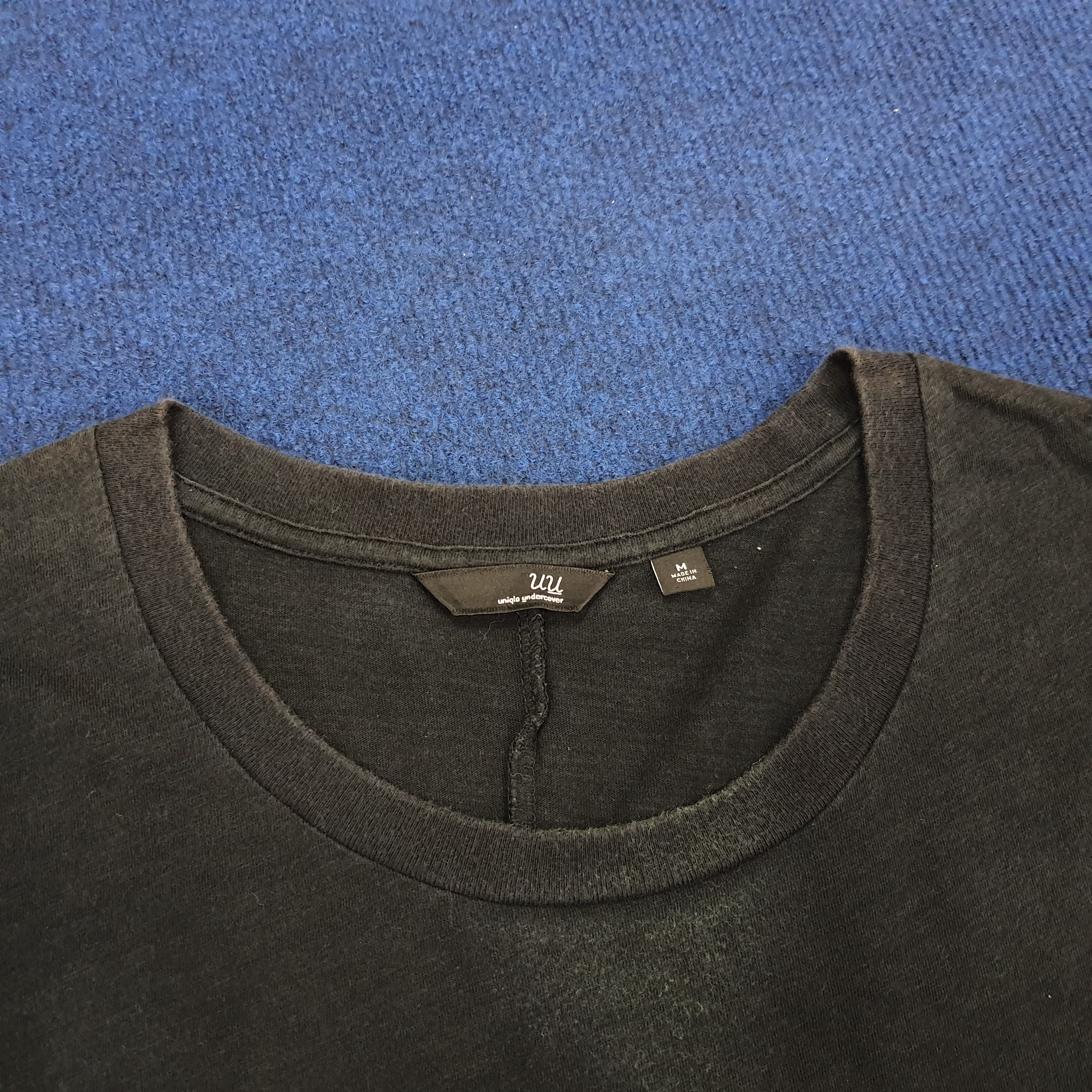 Japanese Brand × Undercover × Vintage Vintage Uniqlo Undercover Three Quarter 3Q Sleeve T-shirt Size US M / EU 48-50 / 2 - 4 Thumbnail