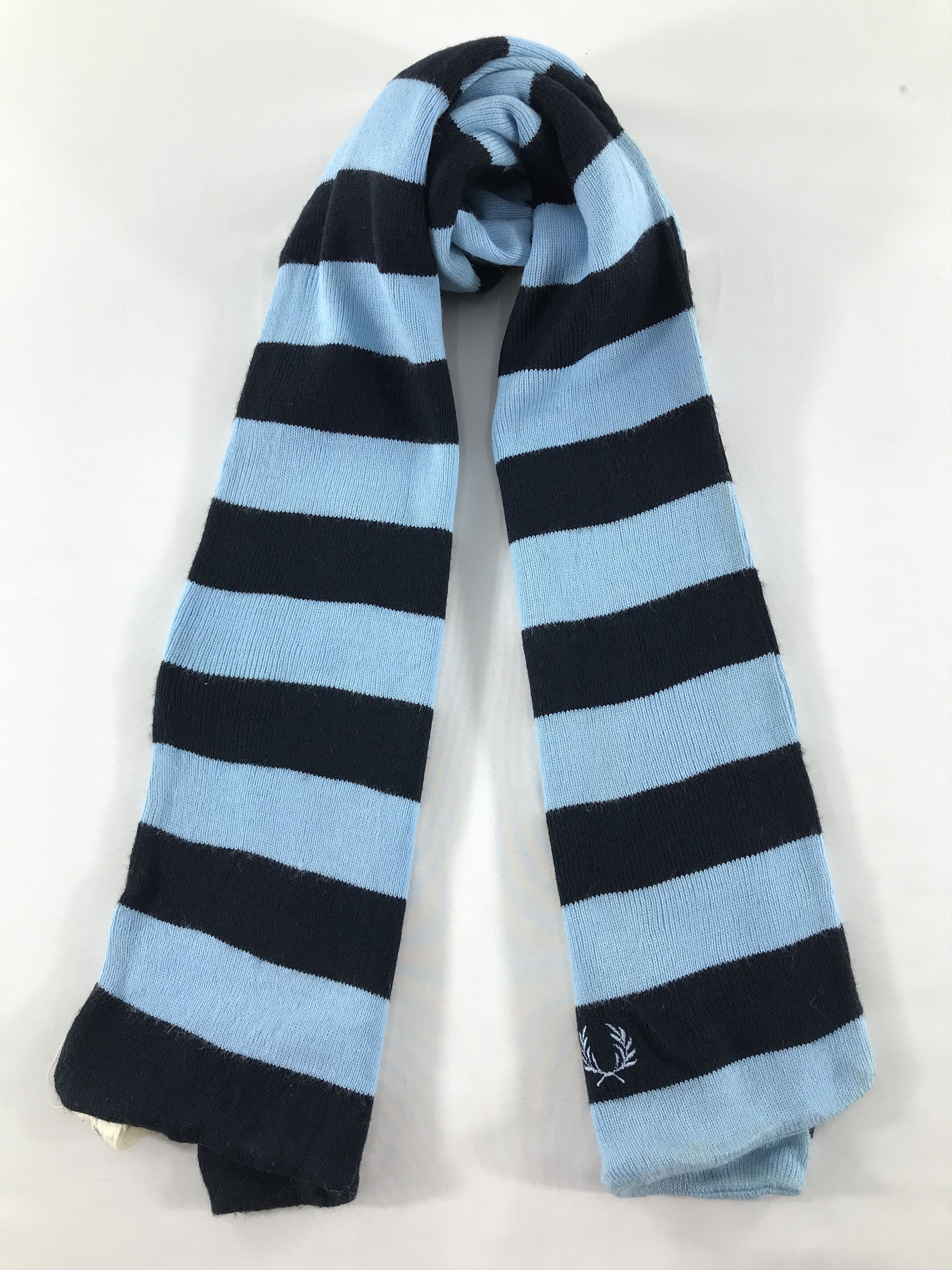 Fred Perry Vintage Fred Perry Scarf/Muffler/Neckwear MF1607 Size ONE SIZE - 1 Thumbnail