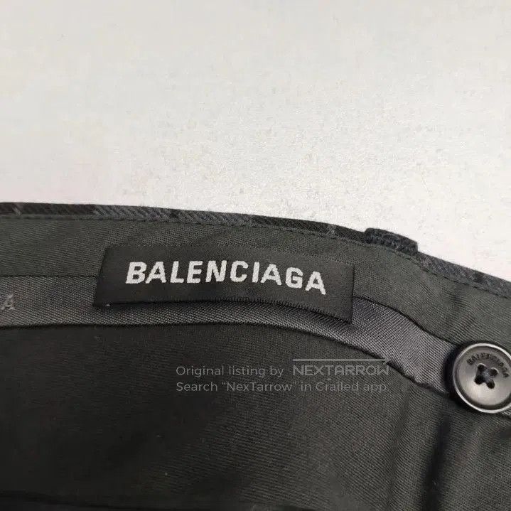 Balenciaga Thom Browne Black Casual Trousers. Size US 44 / EU 60 - 4 Thumbnail