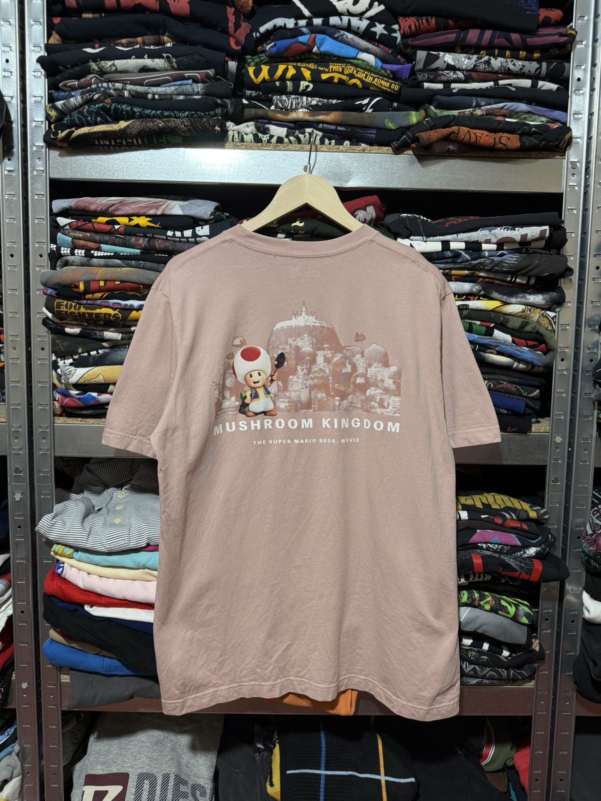 Japanese Brand × Nintendo × Uniqlo Uniqlo Super Mario Game Cartoon Nintendo T-Shirt Y2K Hype Size US XL / EU 56 / 4 - 1 Thumbnail