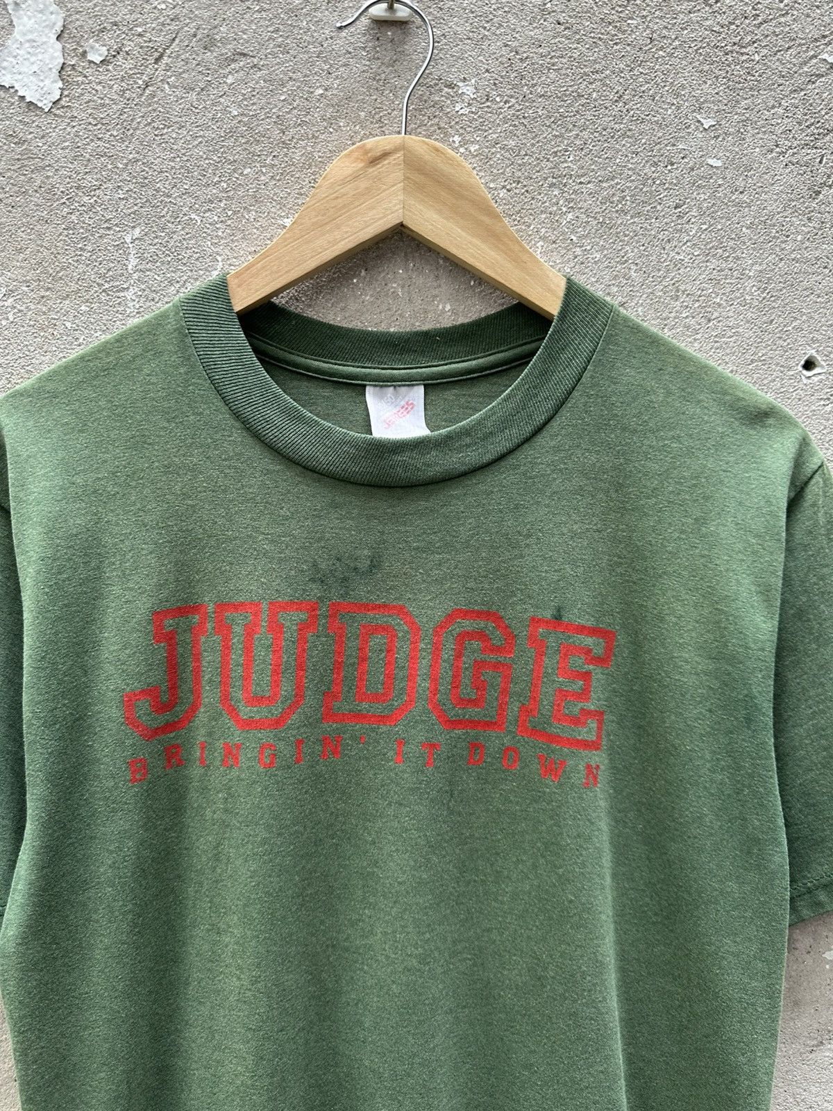 Band Tees Rare Vintage 90's Judge Newyork Hardcore Band Tees Size US M / EU 48-50 / 2 - 3 Thumbnail