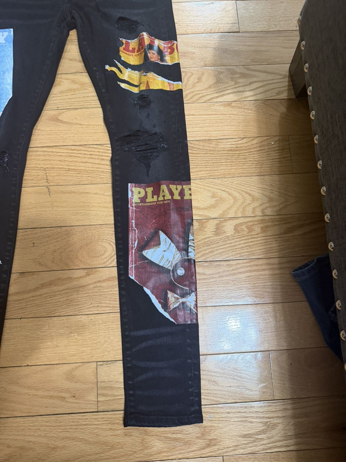 Amiri Amiri playboy jeans Size US 31 - 3 Thumbnail