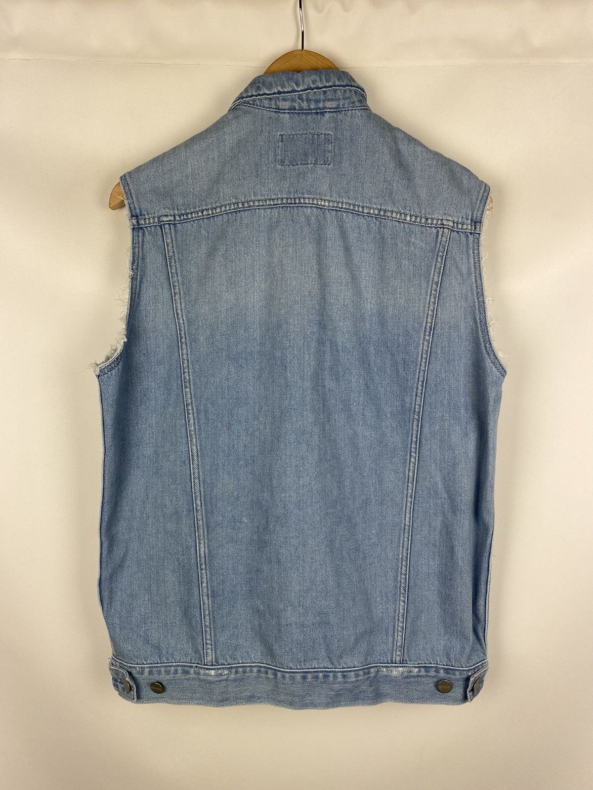 Carhartt Carhartt WIP W’ Trucker Denim Vest Jacket size S Size S / US 4 / IT 40 - 12 Thumbnail