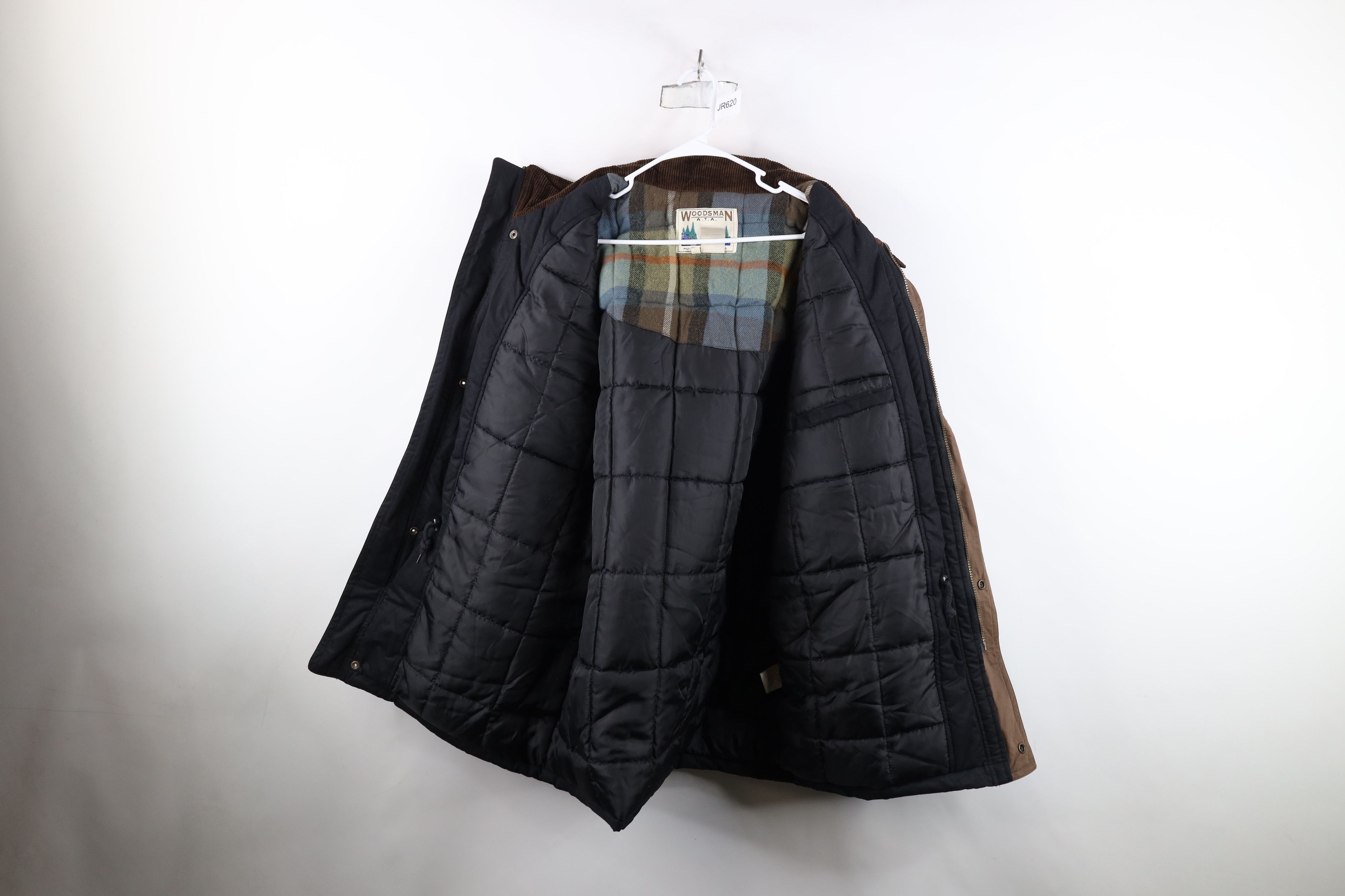 Vintage Vintage 90s Streetwear Heavyweight Hooded Puffer Jacket Size US XL / EU 56 / 4 - 9 Thumbnail