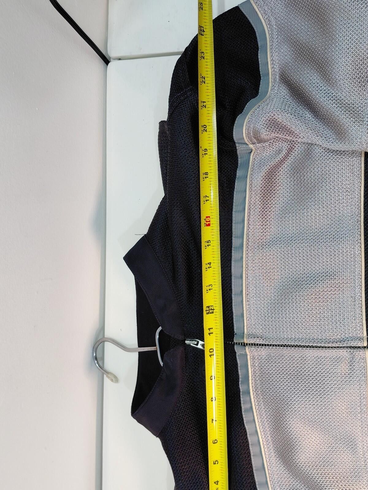 Other Power Trip Black&Grey Mesh Motorcycle Jacket Size 2XL Padded Size ONE SIZE - 8 Thumbnail
