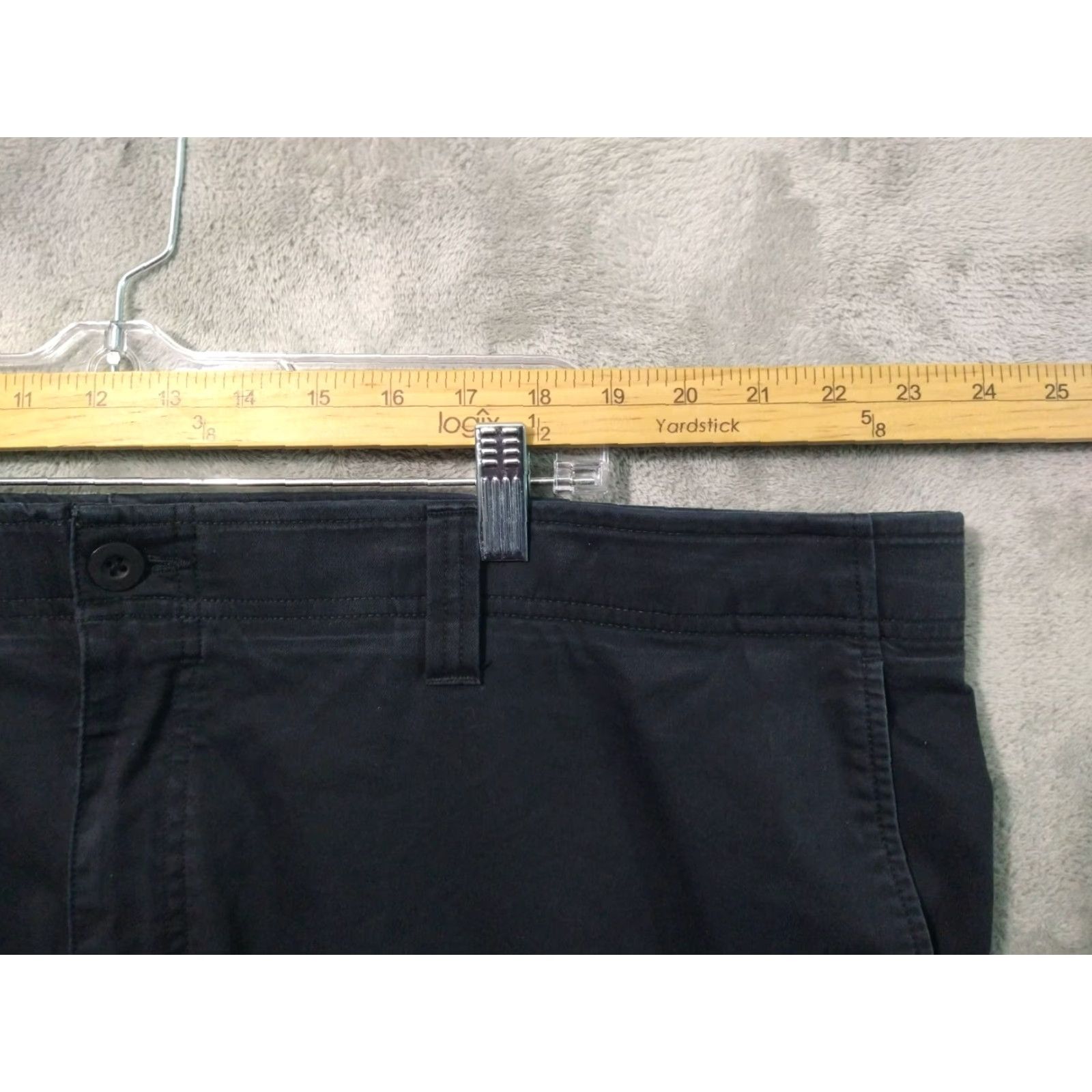 Vintage Oak Hill Pants Mens 48x28 Blue Chino Tech Straight Fit Flat Front High Rise Size US 32 / EU 48 - 3 Thumbnail