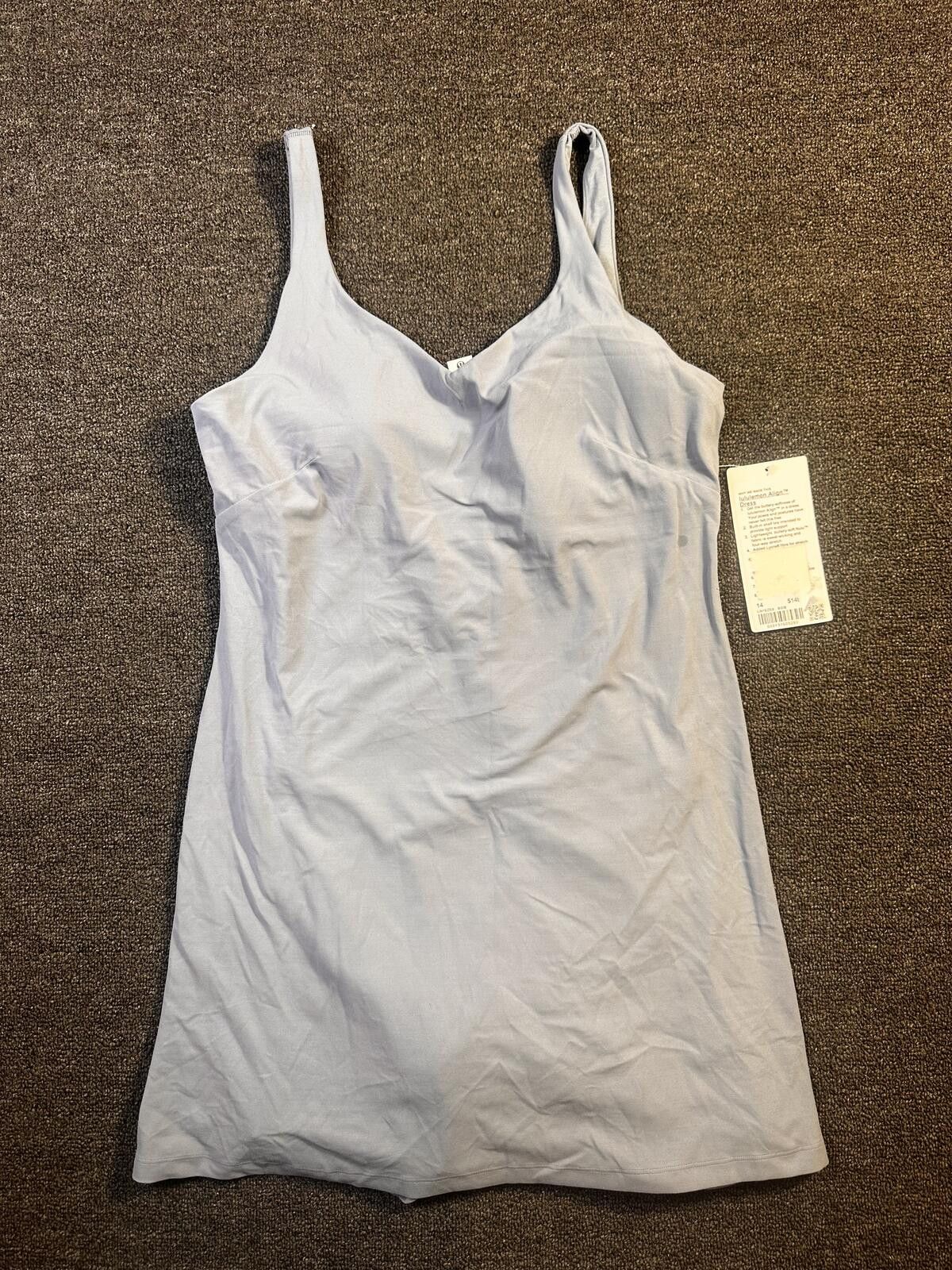 Lululemon Lululemon Align Dress Light Blue Size 14 NWT Size 36" / US 14 / IT 50 - 1 Thumbnail