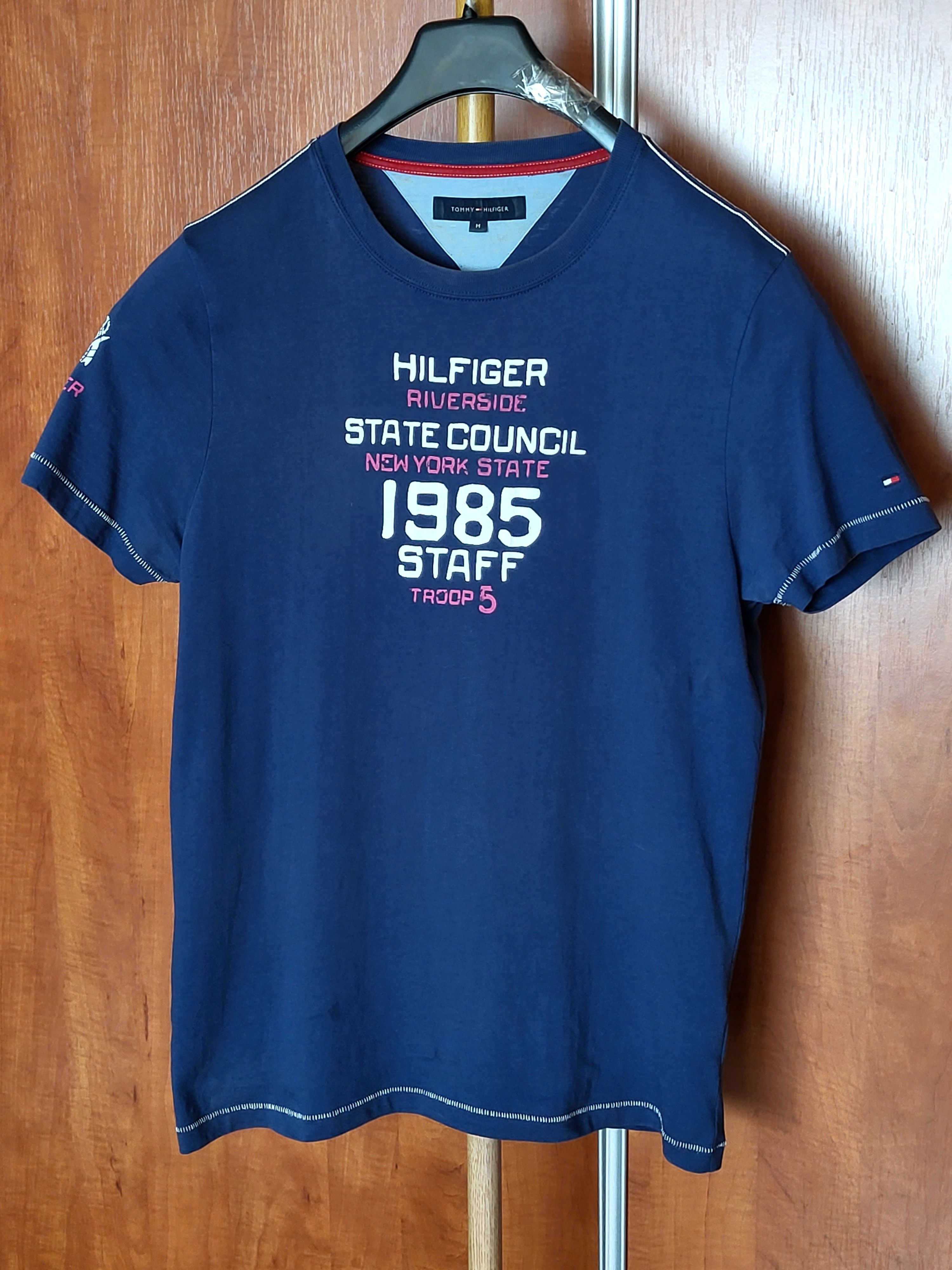 Tommy Hilfiger Vintage 90s Tommy Hilfiger T-shirt Tee Size US M / EU 48-50 / 2 - 5 Thumbnail
