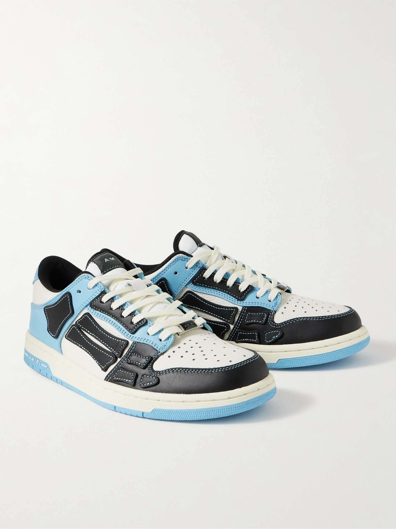 Amiri oc11z0225 Skel Low-Top Sneakers in Multicolor Size US 10 / EU 43 - 4 Thumbnail