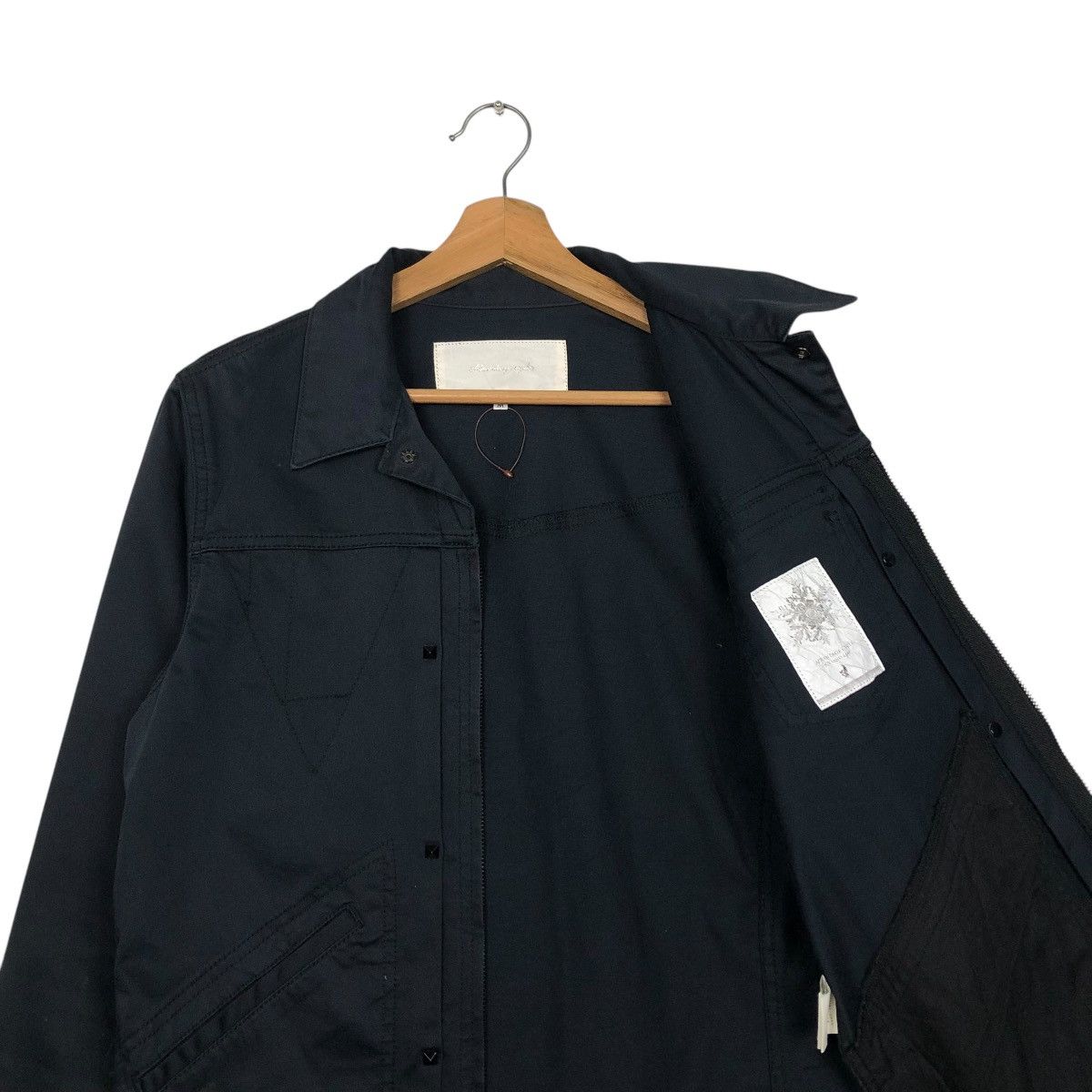 Japanese Brand 🔥VINTAGE BIKER JACKET ADVANTAGE CYCLE BONDAGE PUNK DESIGN Size US M / EU 48-50 / 2 - 14 Thumbnail