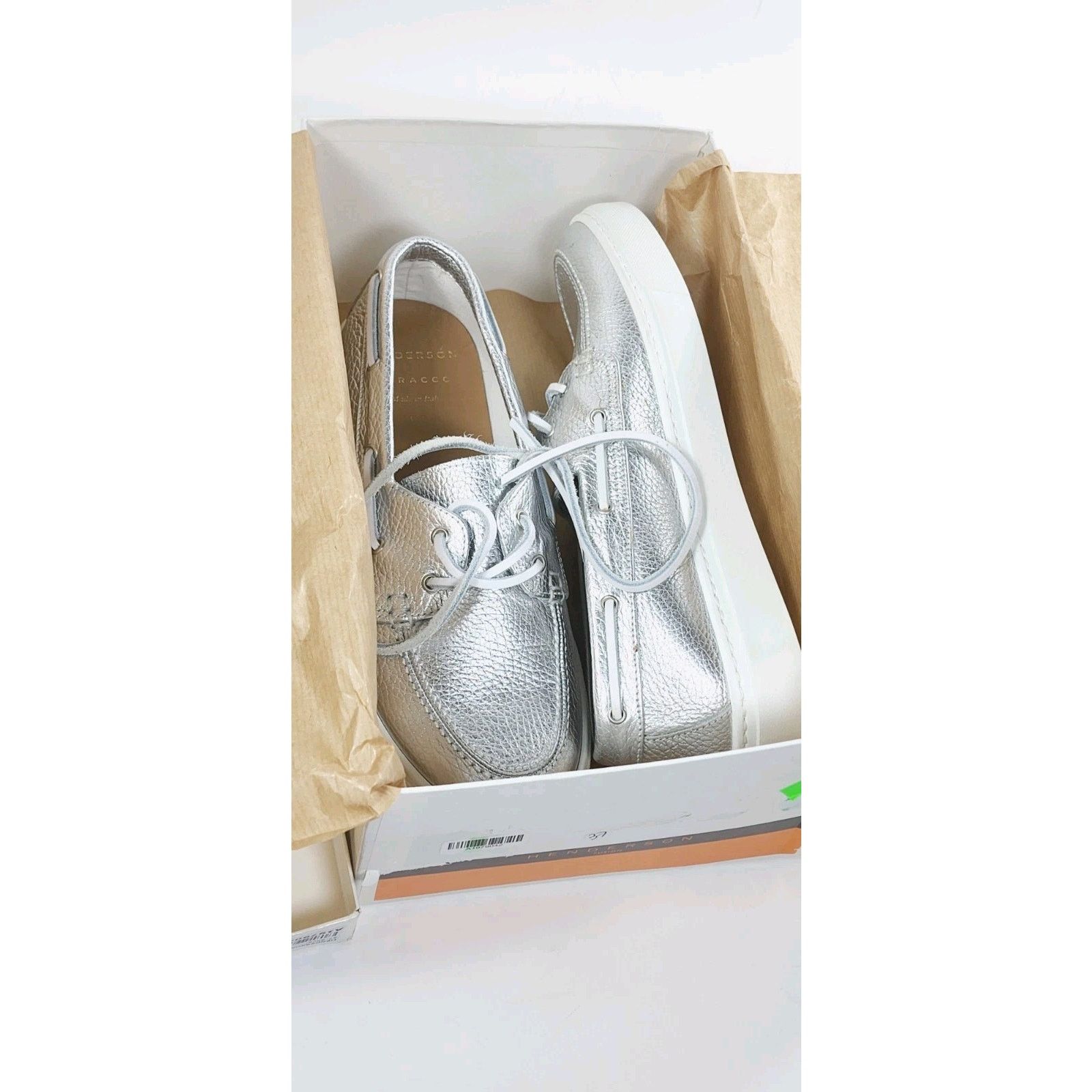 Henderson HENDERSON BARACCO Leather Lace-up Shoes US7 EU37. Size US 5 / IT 35 - 3 Thumbnail