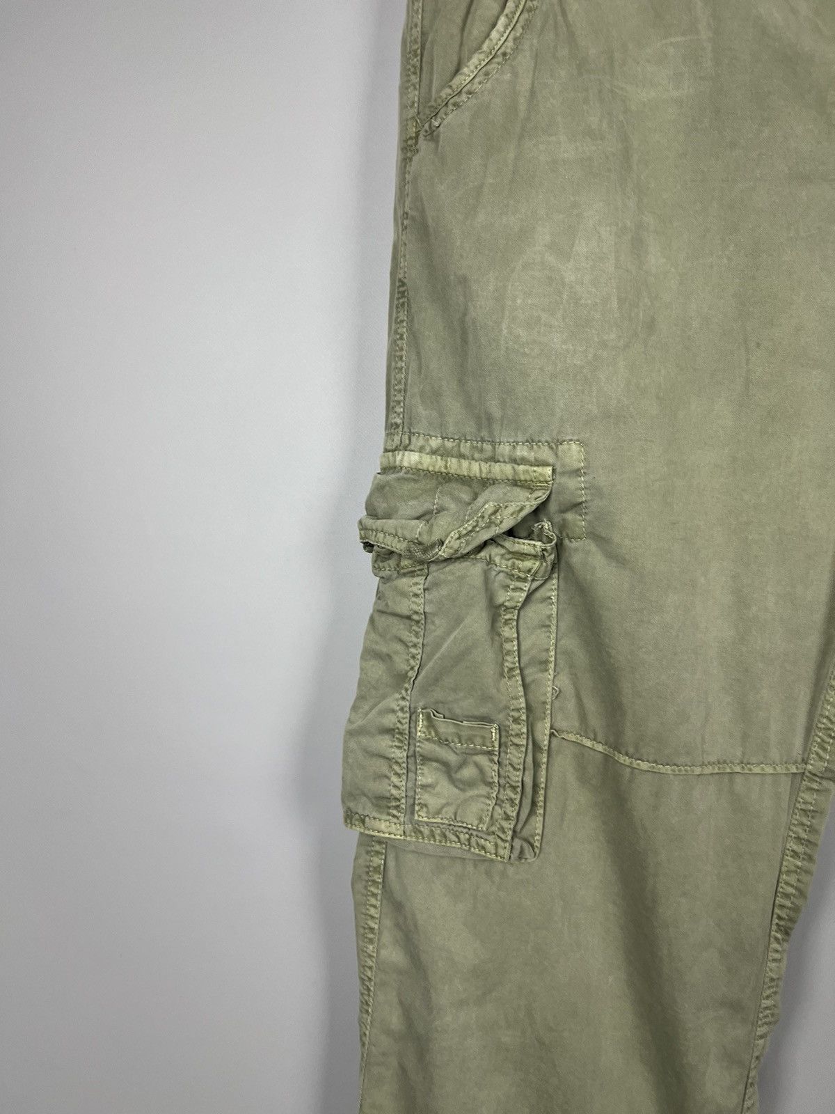 Alpha Industries W36 Alpha industries cargo pants with drawstrings vintage Size US 36 / EU 52 - 2 Thumbnail