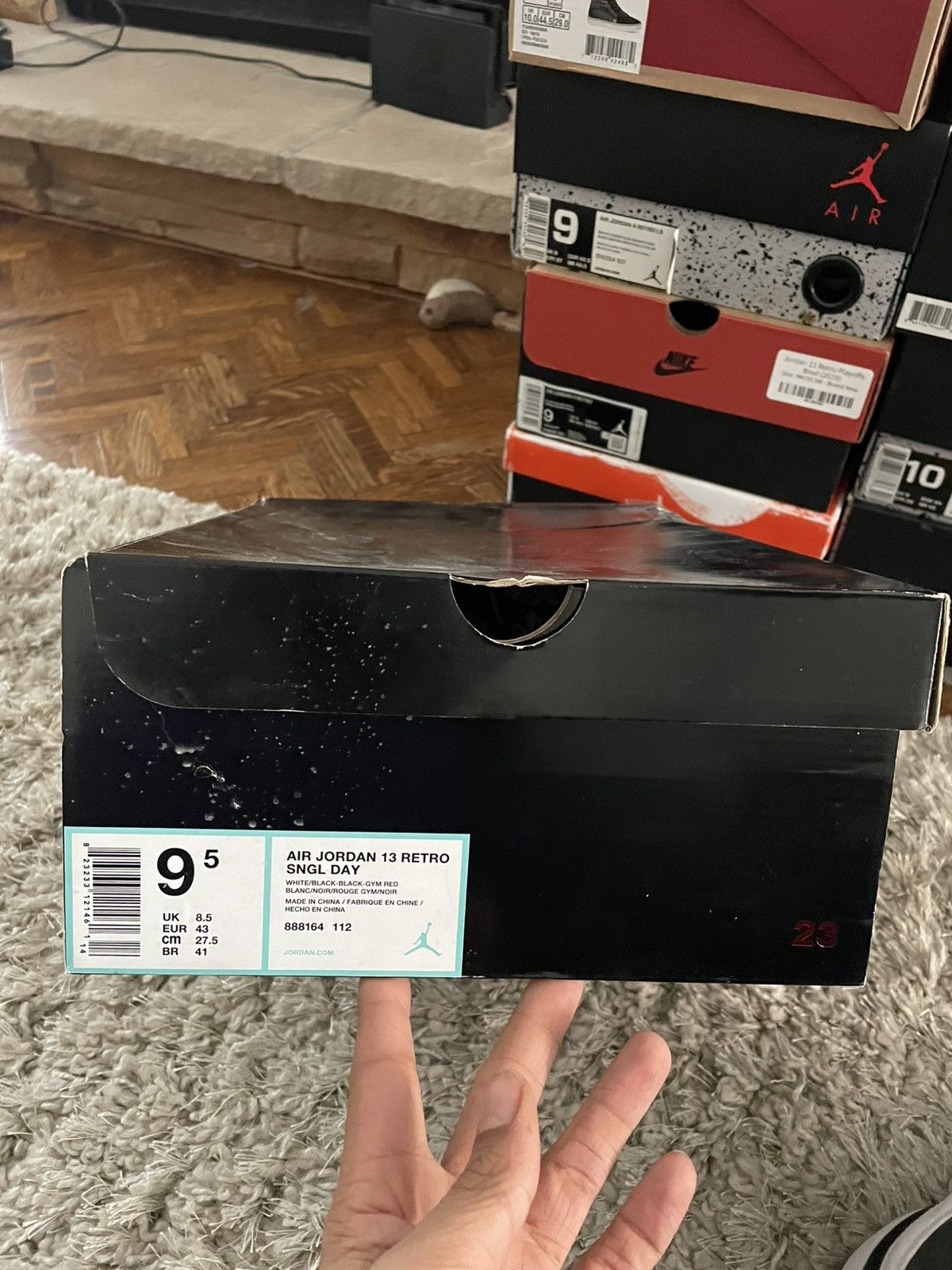 Jordan Brand Jordan 13 Singles Day Size US 9.5 / EU 42-43 - 10 Thumbnail