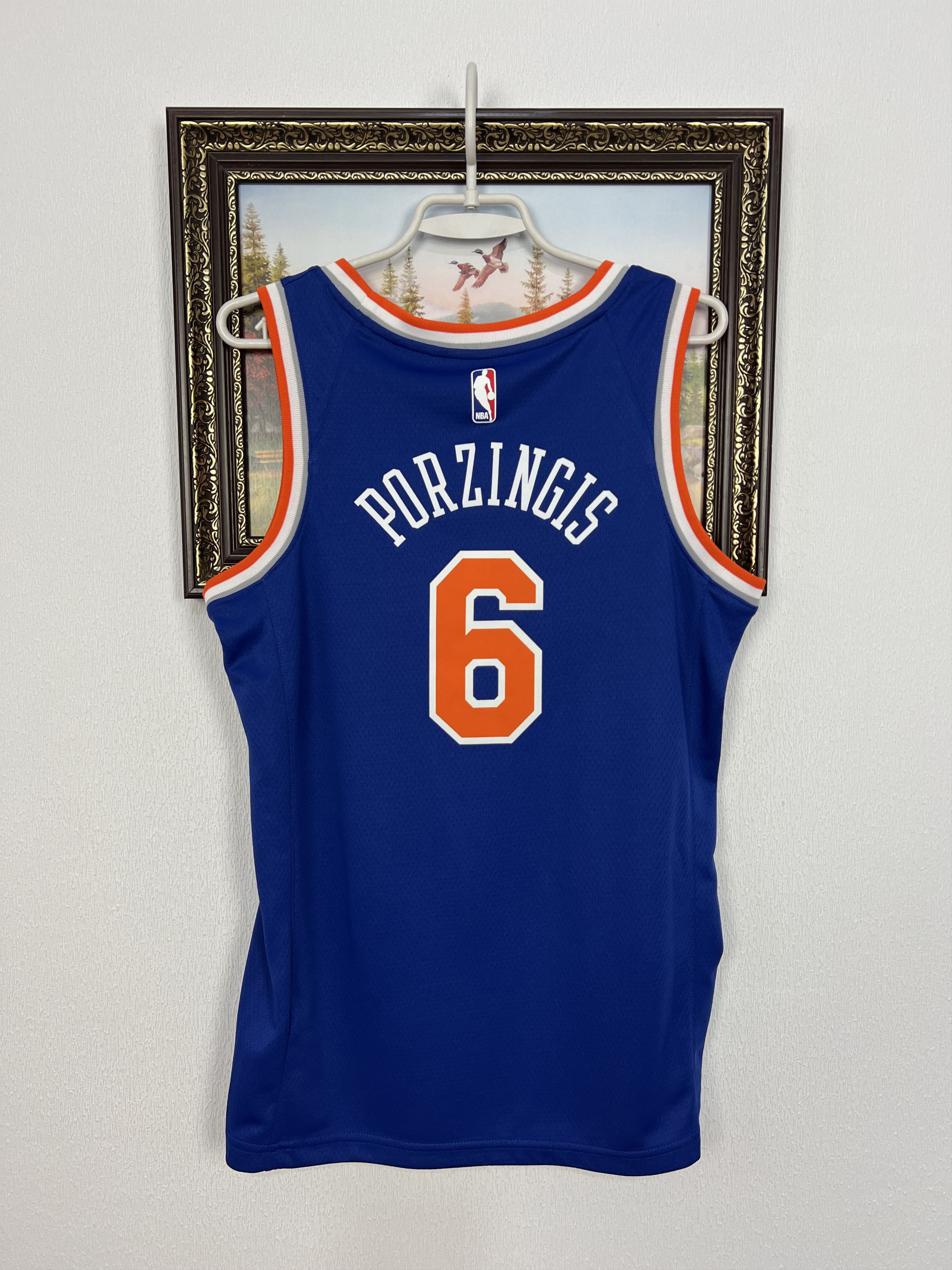 Nike New York Knicks NBA Jersey #6 Porzingis Shirt Trikot Rare Size US S / EU 44-46 / 1 - 8 Thumbnail