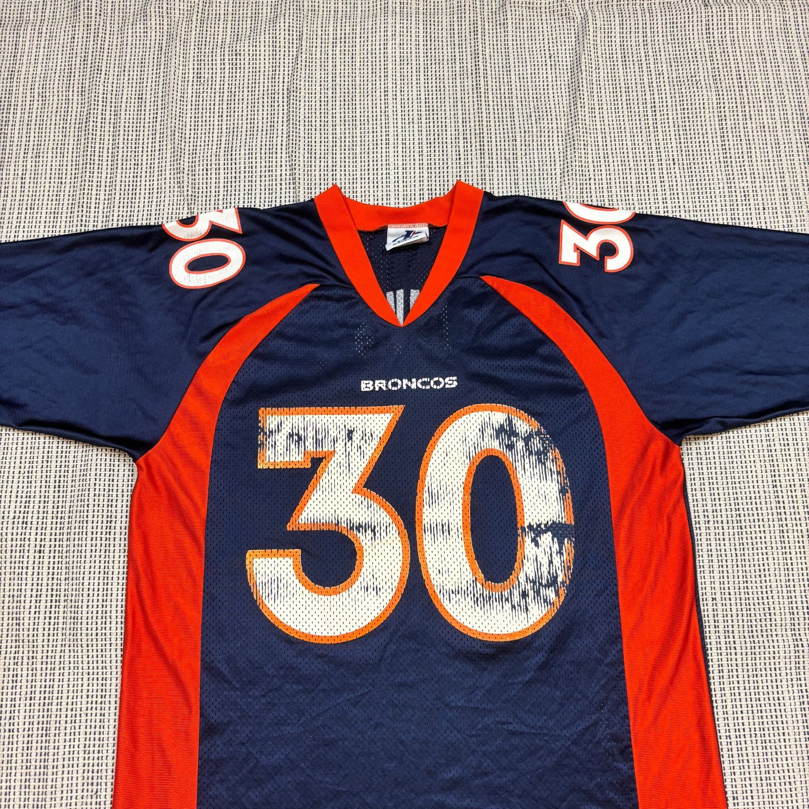 Logo Athletic × NFL × Vintage Vintage Logo Athletic Denver Broncos Davis 30 NFL Jersey L Size US L / EU 52-54 / 3 - 2 Thumbnail