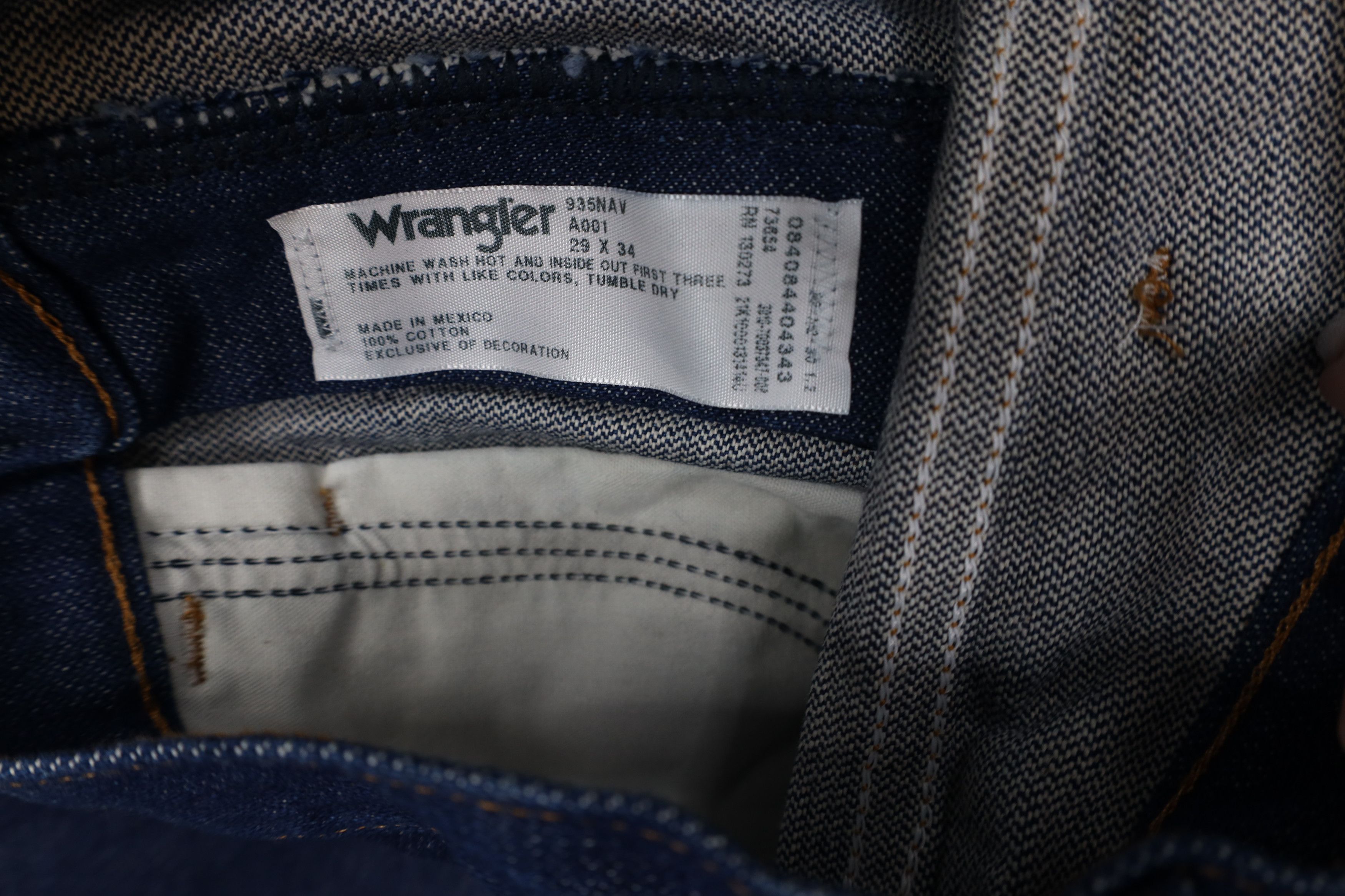 Wrangler Vintage 90s Wrangler Western Cowboy Flared Denim Jeans Size US 29 - 8 Thumbnail
