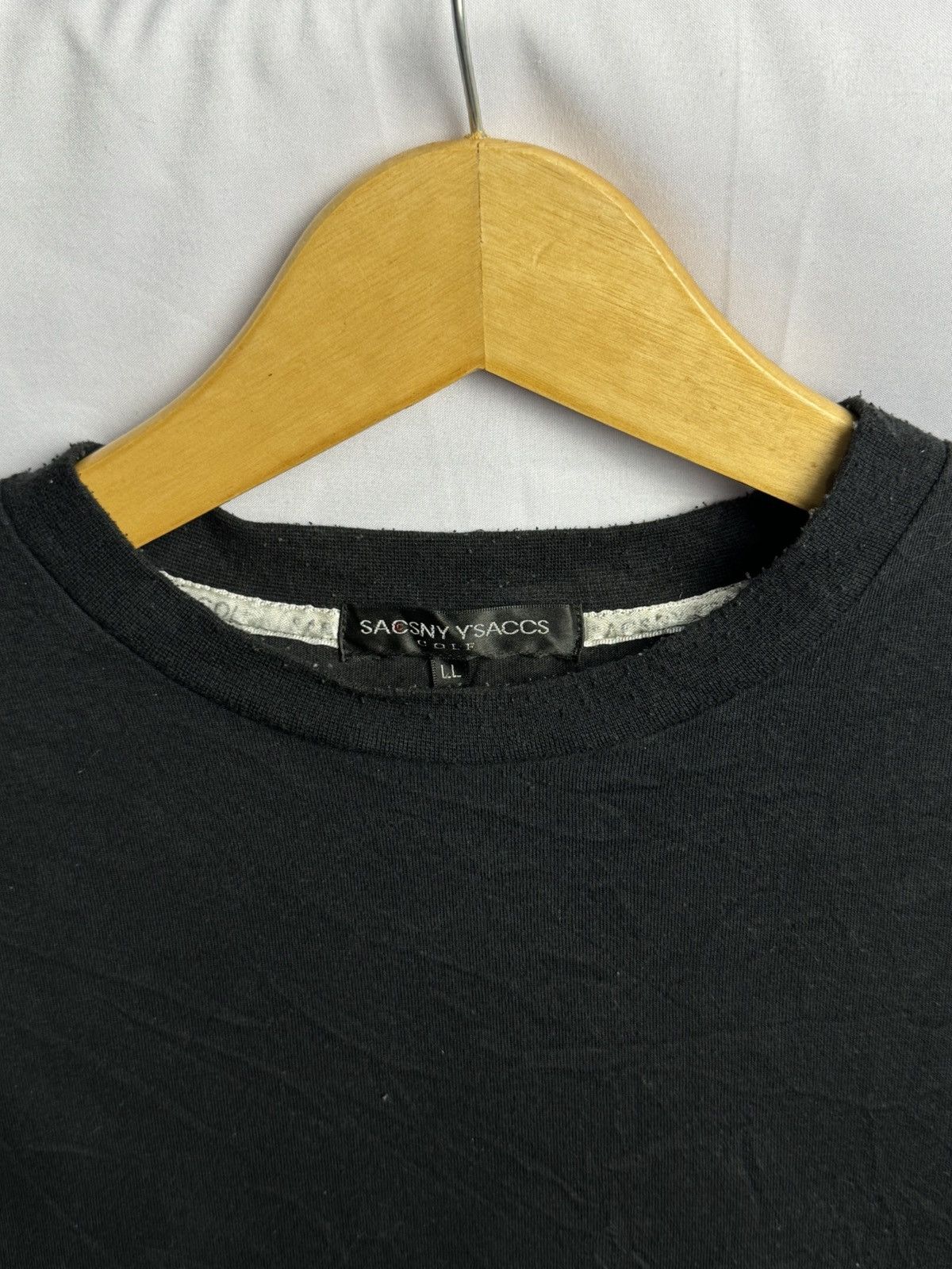 Japanese Brand × Y's for Men × Yohji Yamamoto Yohji Yamamoto Black Long Sleeve Y'saccs Size US L / EU 52-54 / 3 - 5 Thumbnail