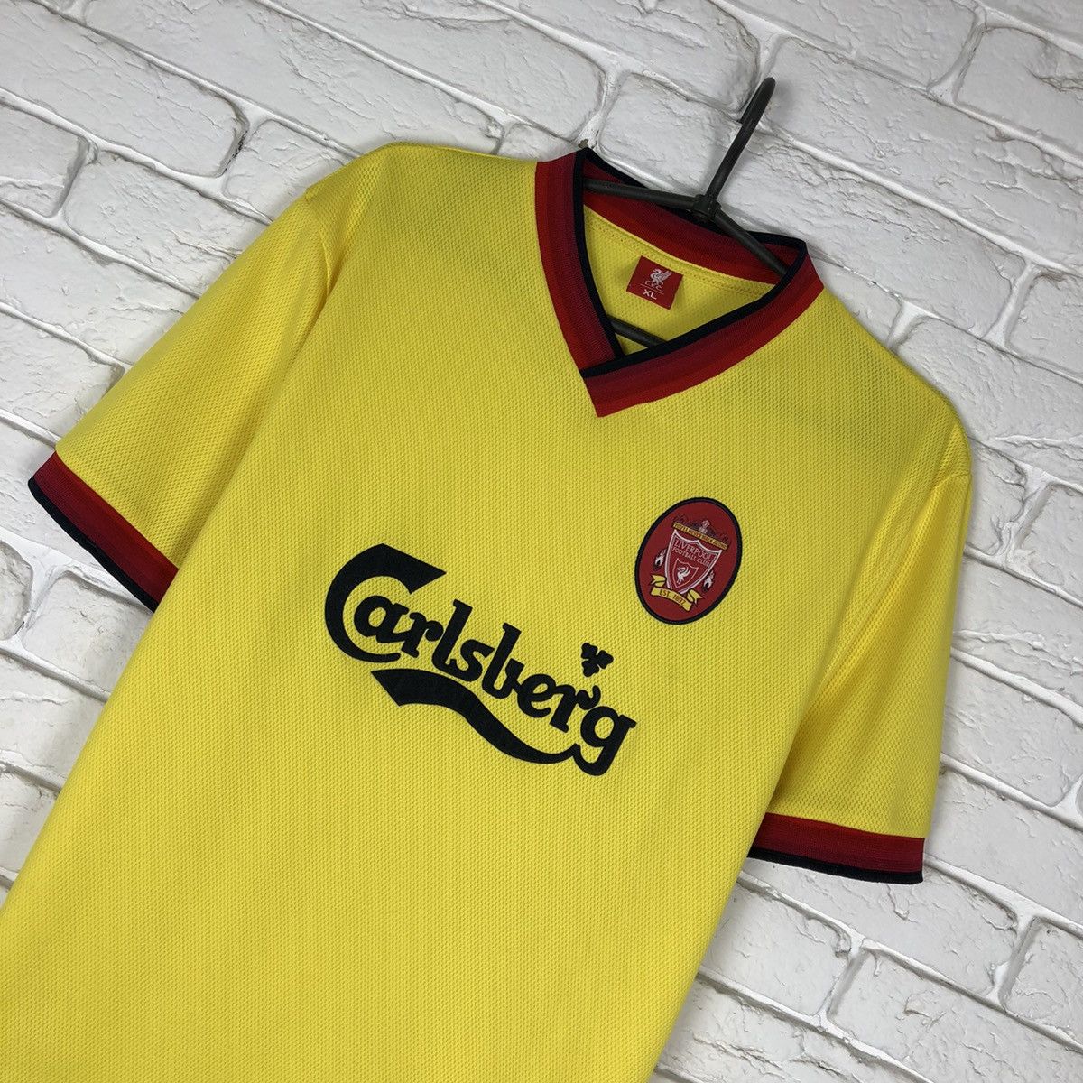 Vintage Liverpool 1997 1999 away retro soccer jersey Size US XL / EU 56 / 4 - 2 Thumbnail