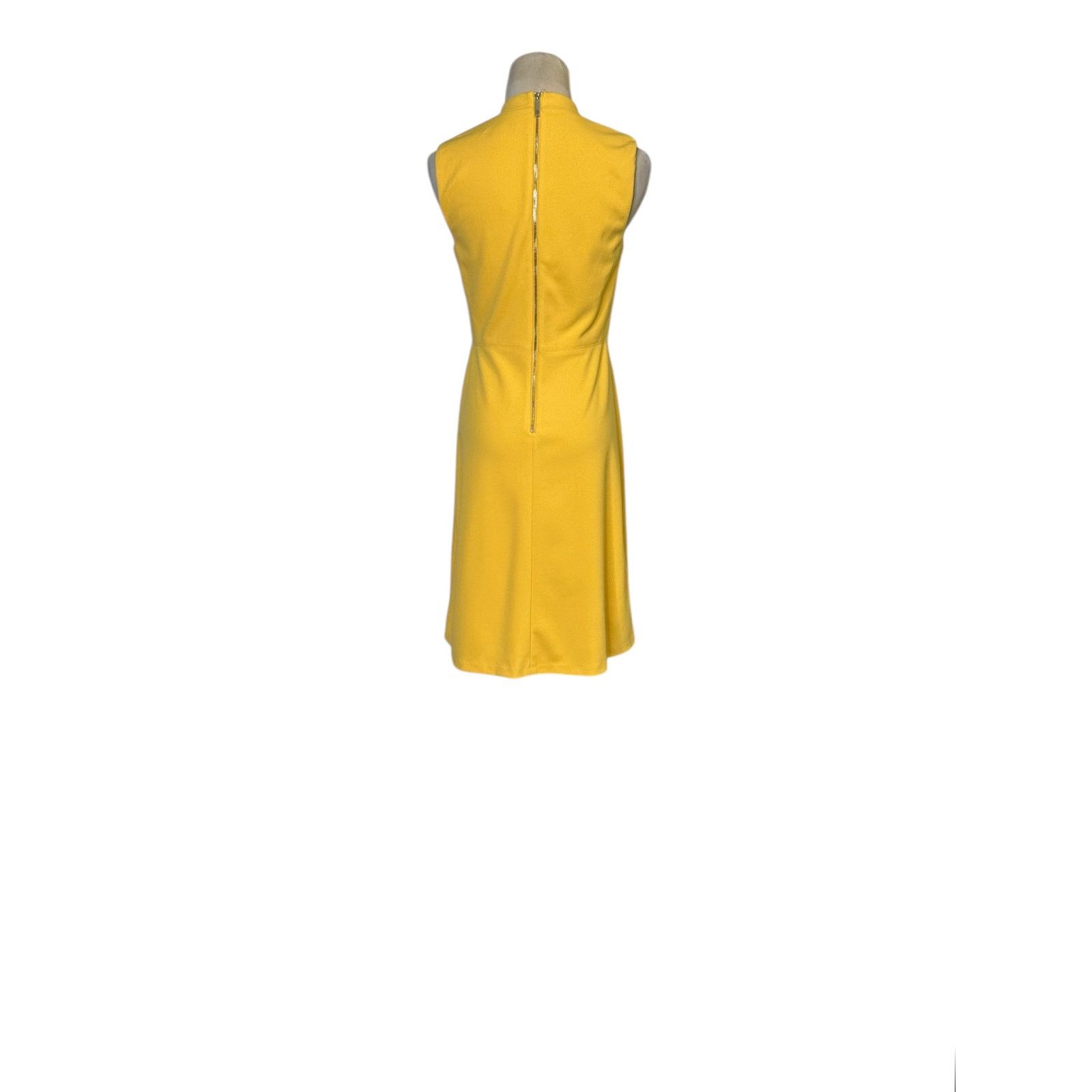 Tommy Hilfiger Tommy Hilfiger yellow crepe summer dress size 2 Size XS / US 0-2 / IT 36-38 - 16 Thumbnail