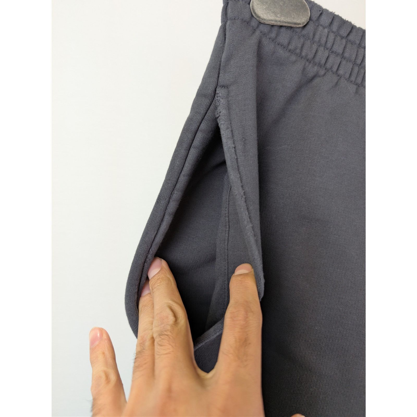 Balenciaga o1rshd1 Baggy Sweatpants in Washed Black Size US 28 / EU 44 - 6 Thumbnail