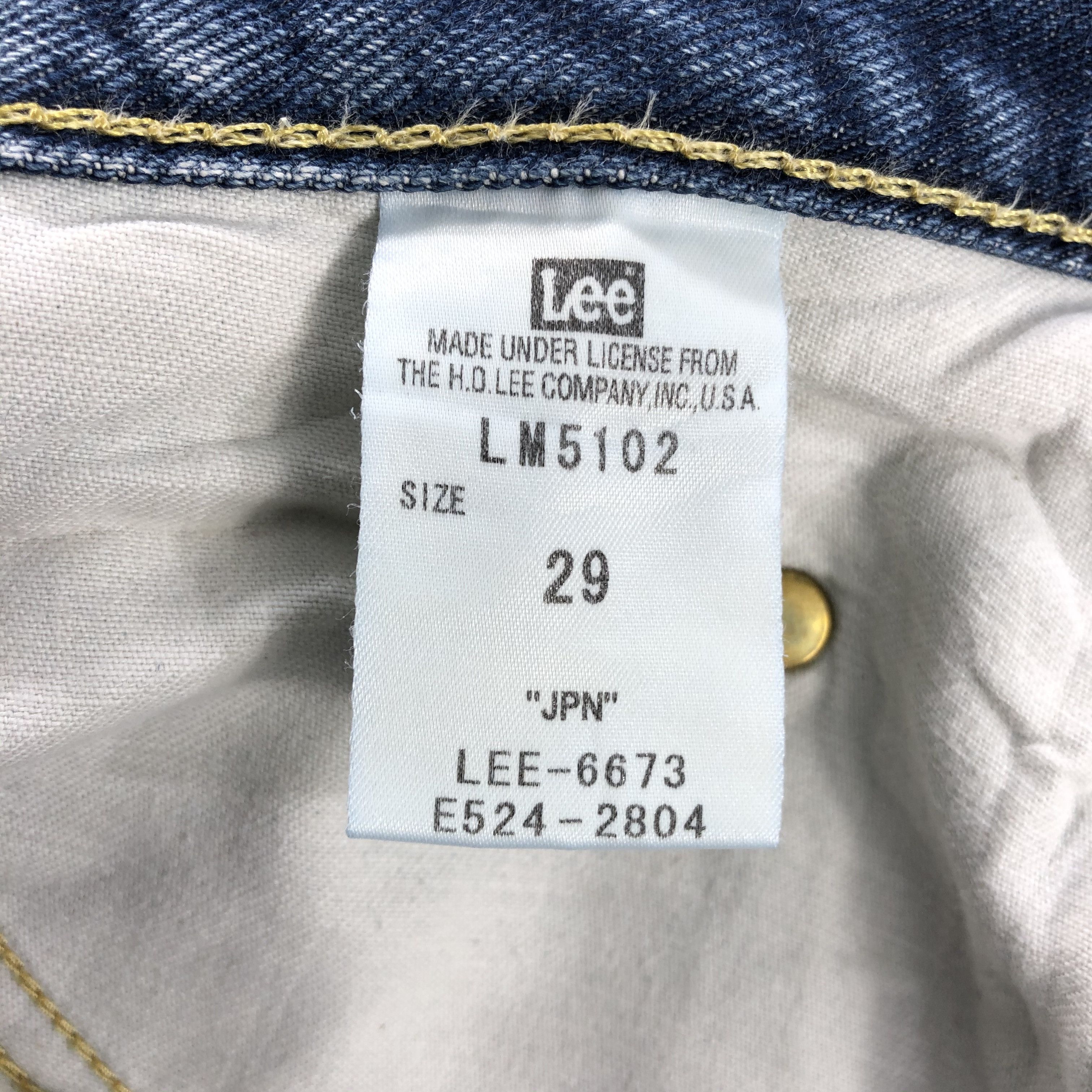 Lee × Vintage Vintage Blue Wash Lee Flare Jeans-JM1910 Size US 26 / EU 42 - 10 Thumbnail