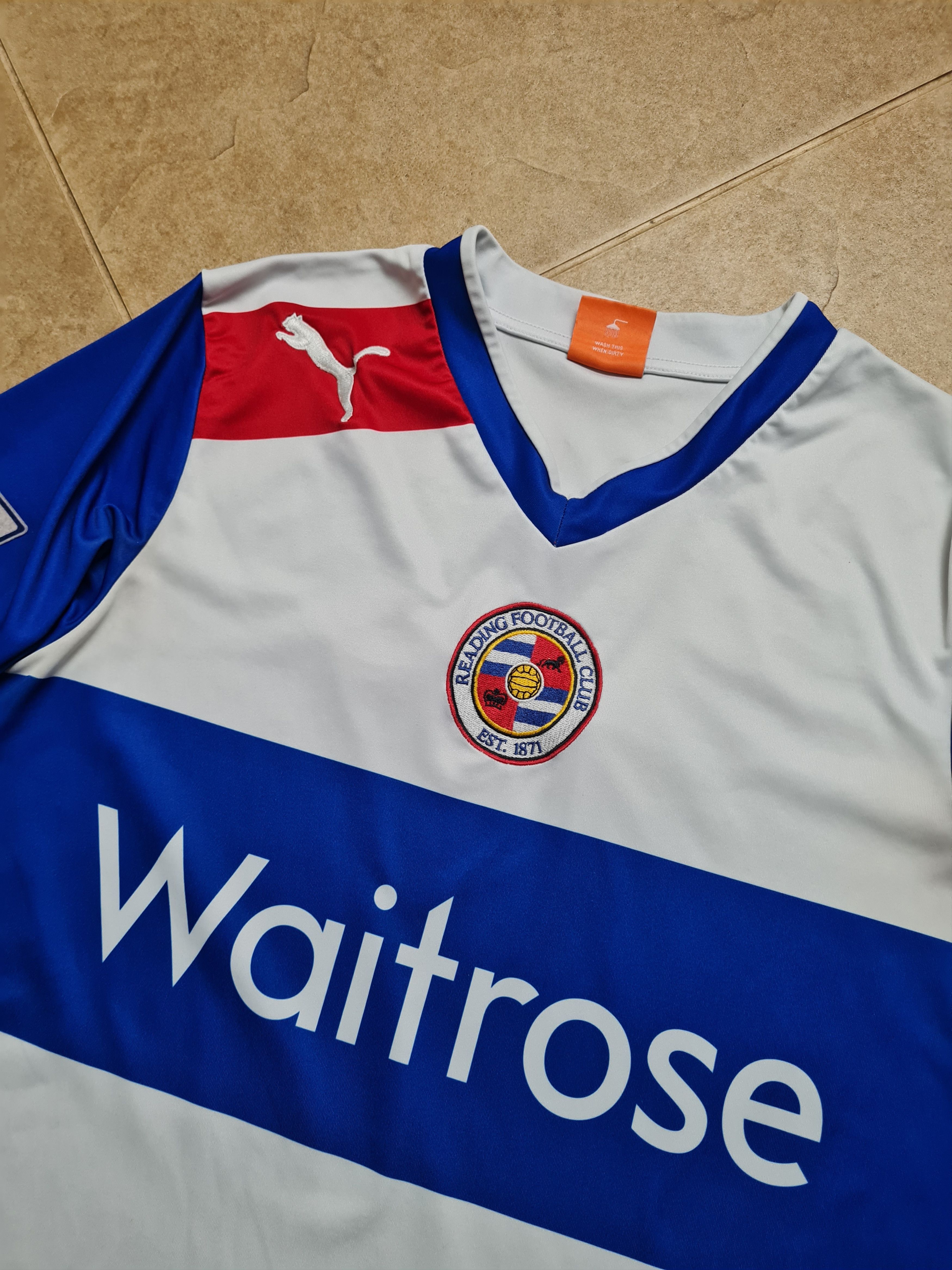 Puma READING 2012-13 SOCCER HOME SHIRT PUMA McCleary 12 Sz M Size US M / EU 48-50 / 2 - 11 Thumbnail
