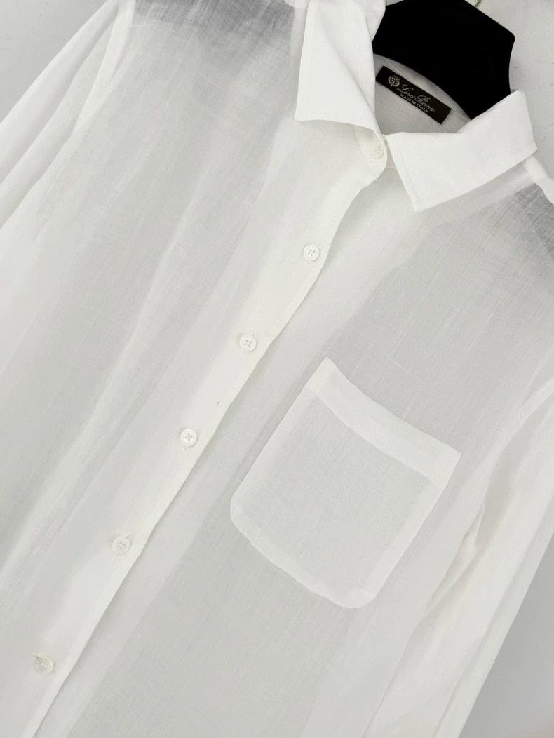 Loro Piana LORO PIANA Flax shirt set Size XXS / US 00 / IT 34 - 3 Thumbnail