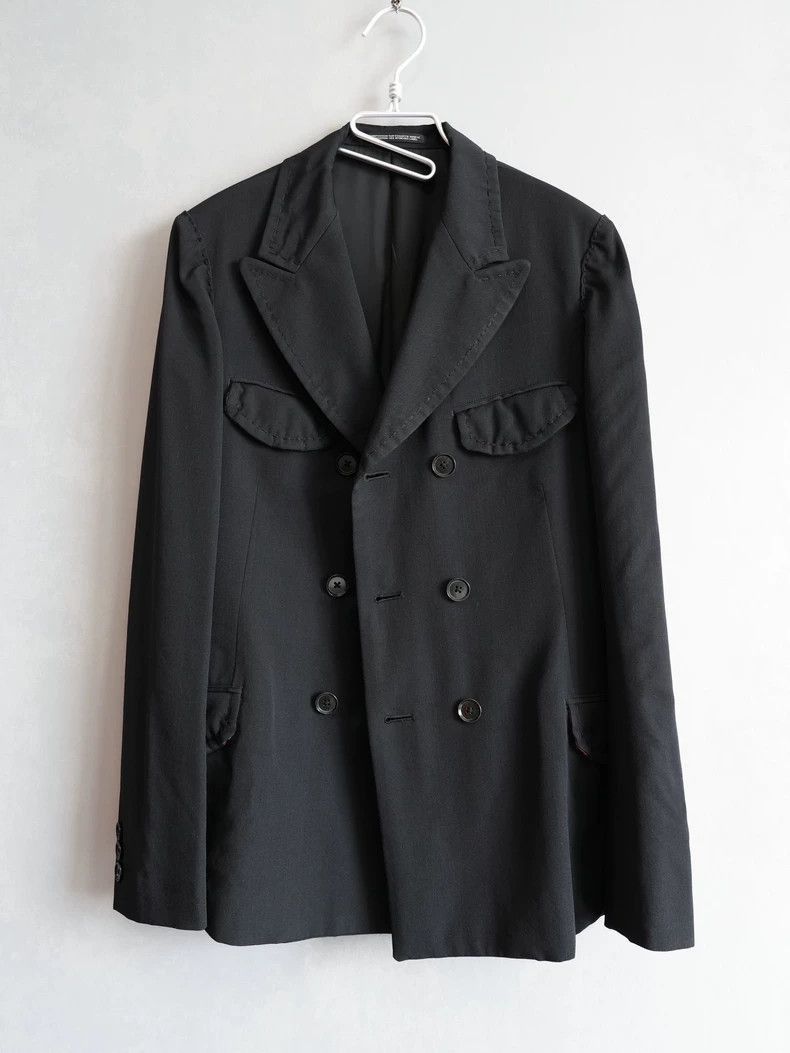 Yohji Yamamoto Yohji Yamamoto 08AW Scottish plaid stitched jacket-2505 Size US S / EU 44-46 / 1 - 2 Thumbnail