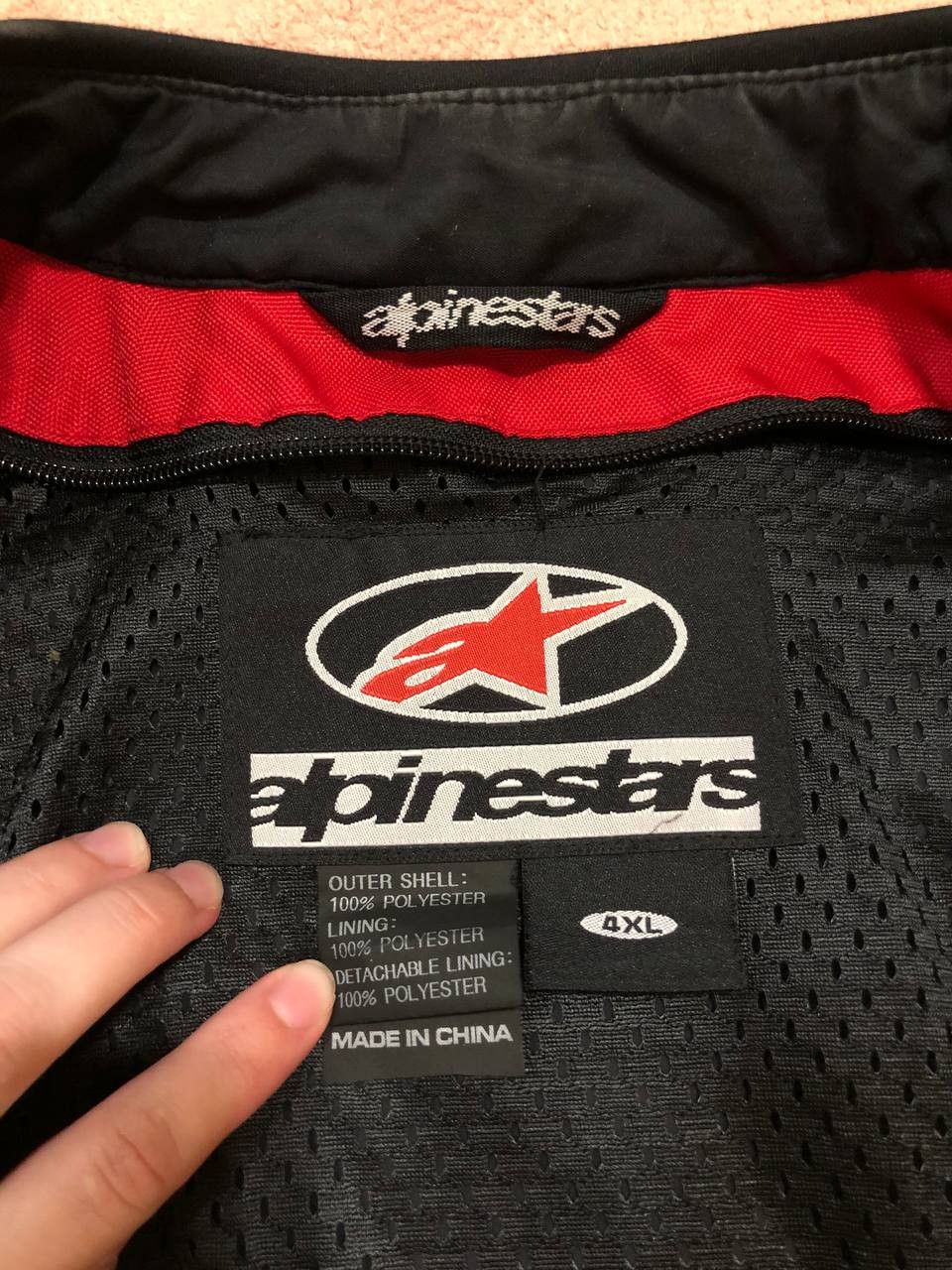 Alpinestars VINTAGE Alpinestars Motorcyle Motocross Biker Jacket 4XL Size US XXL / EU 58 / 5 - 2 Thumbnail
