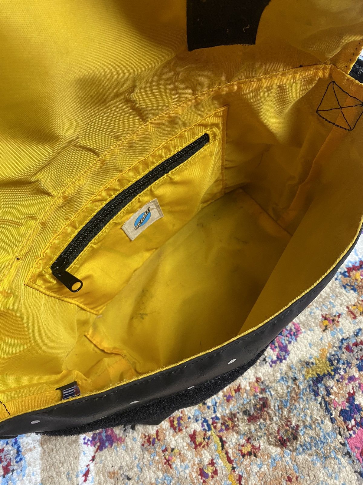 Beams Plus × Vintage POLKADOT BEAMS x DE MARTINI GLOBE CANVAS CITY MESSENGER BAG Size ONE SIZE - 7 Thumbnail