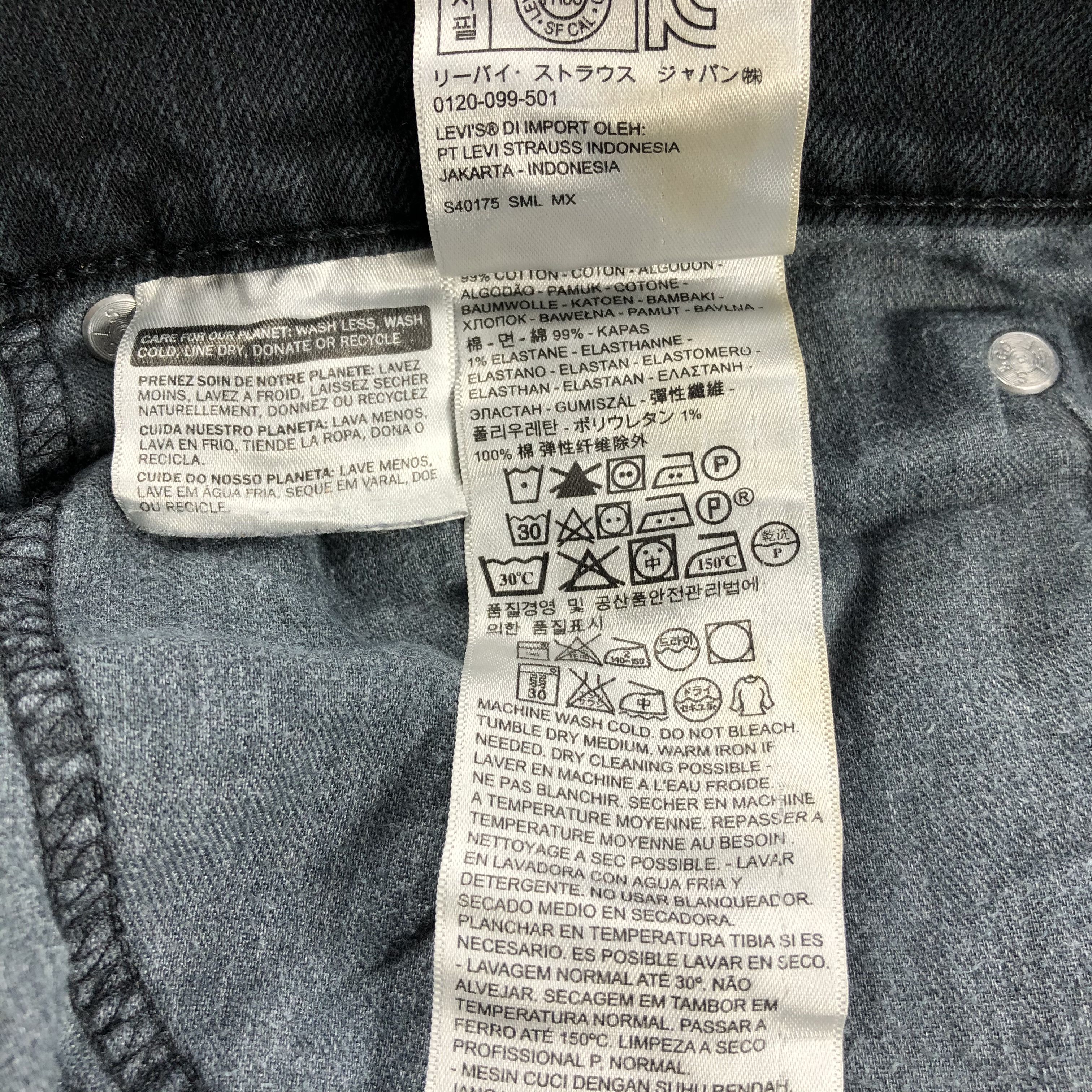 Levi's Vintage Levis 511 Earth Tone Jeans-J1678 Size US 34 / EU 50 - 12 Thumbnail