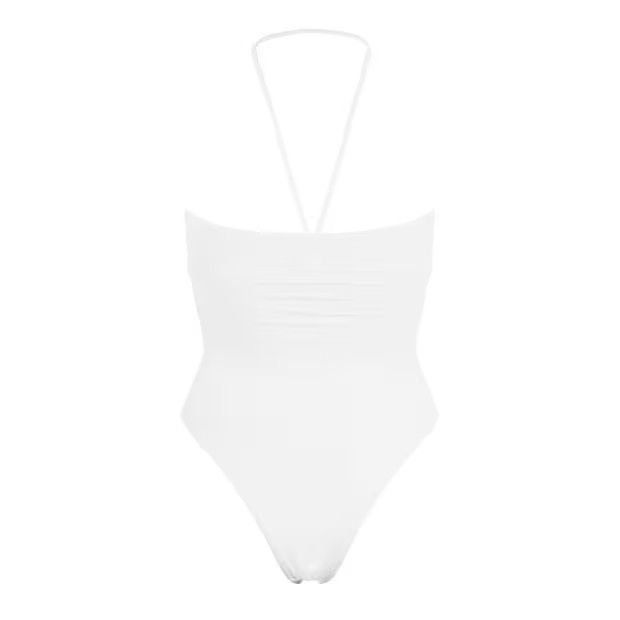 Balmain o1g2r1mq0924 Swimsuit in Ivory Size M / US 6-8 / IT 42-44 - 2 Thumbnail