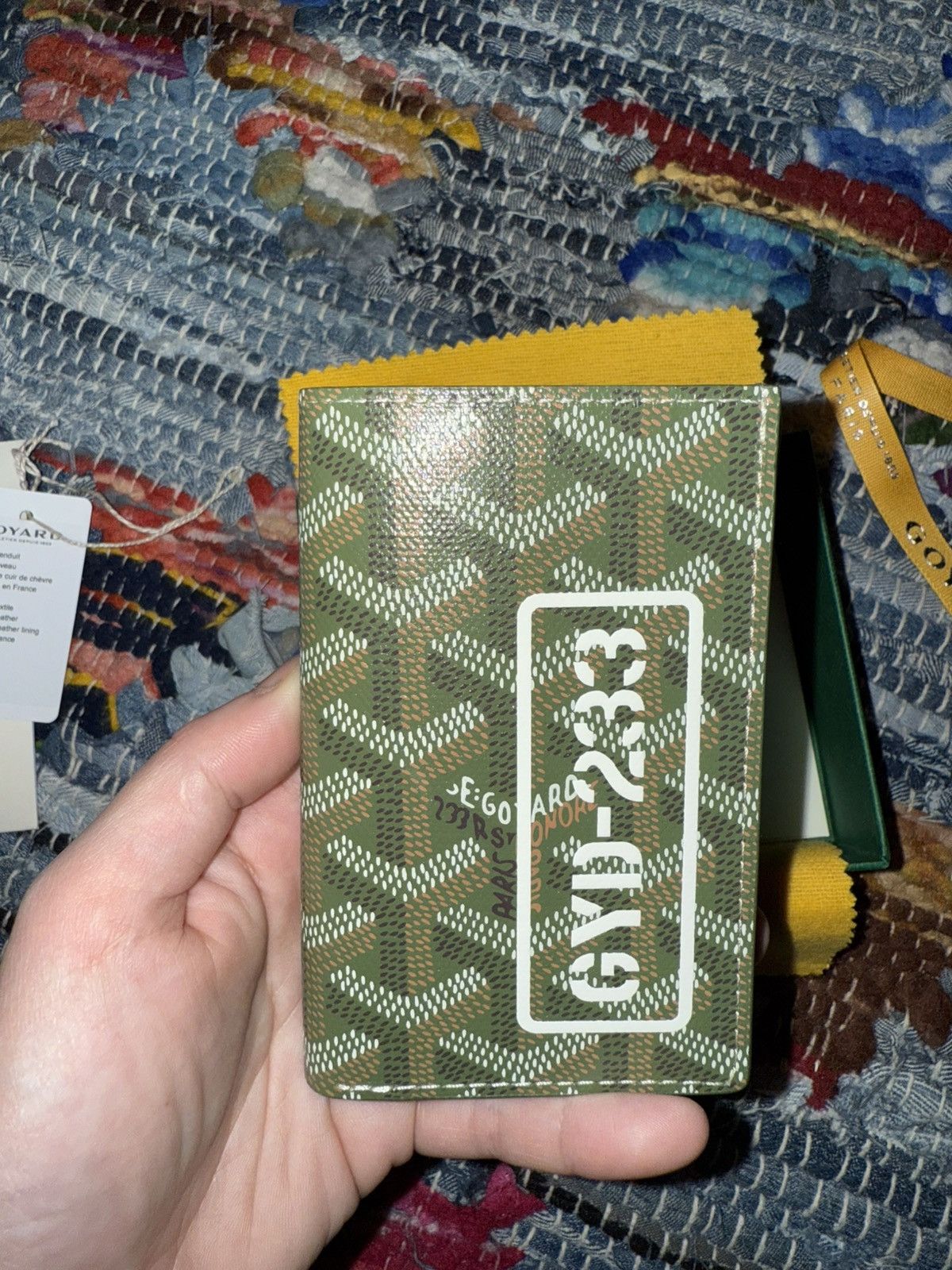 Goyard Brand new Goyard Saint Pierre - Wallet - Green Acres Size ONE SIZE - 4 Thumbnail