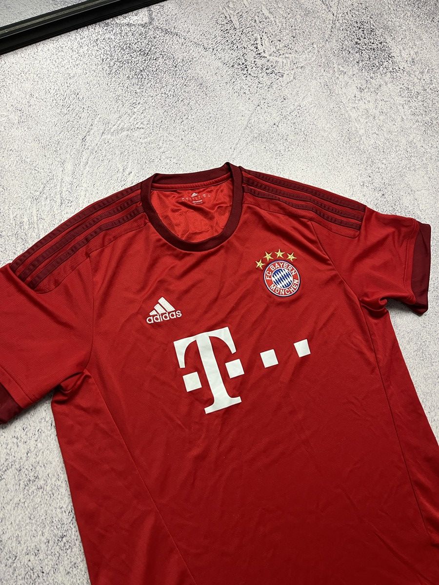 Adidas Bayern Munich 2015-2016 Home Soccer Jersey Football Shirt Size US L / EU 52-54 / 3 - 4 Thumbnail