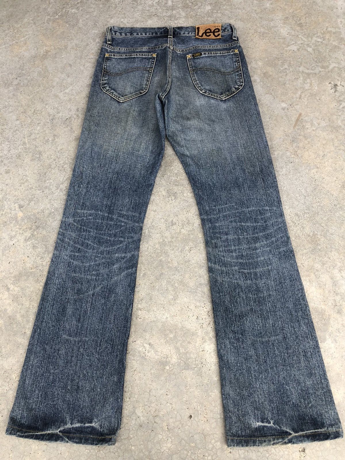 If Six Was Nine Japanese Lee Flared Jeans Distressed Jeans Size US 30 / EU 46 - 2 Thumbnail
