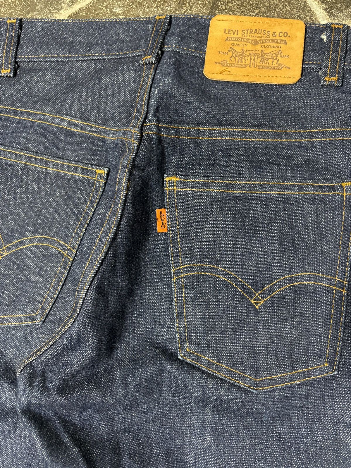 Levi's 1990’s Levi’s Orange Tab 506 Made in Canada Vintage Dark Wa Size 26" / US 2 / IT 38 - 5 Thumbnail