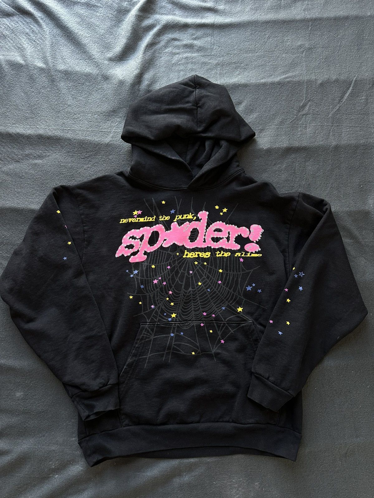 Sp5der Sp5der pink v2 hoodie Black Size US L / EU 52-54 / 3 - 7 Thumbnail