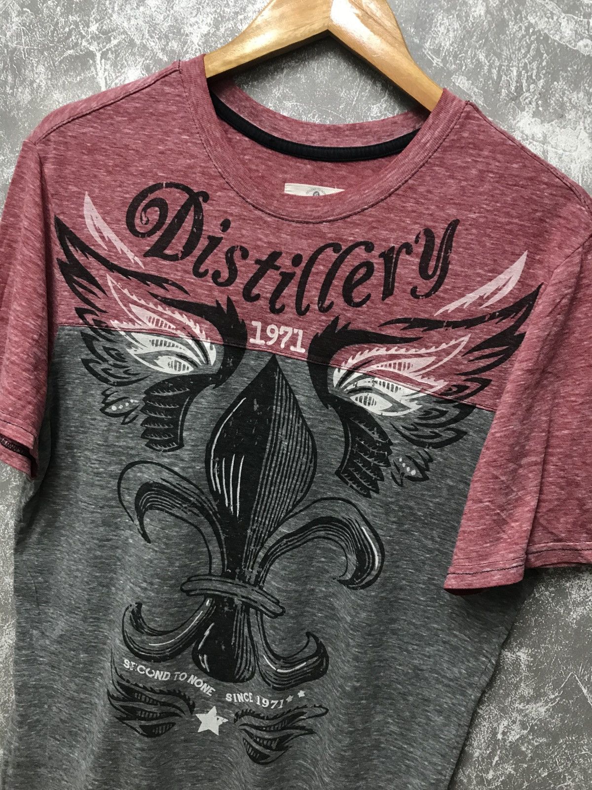 Affliction × Ed Hardy × Southpole Affliction Southpole Fleur De Lis Y2K Graphic Tee Size US M / EU 48-50 / 2 - 3 Thumbnail