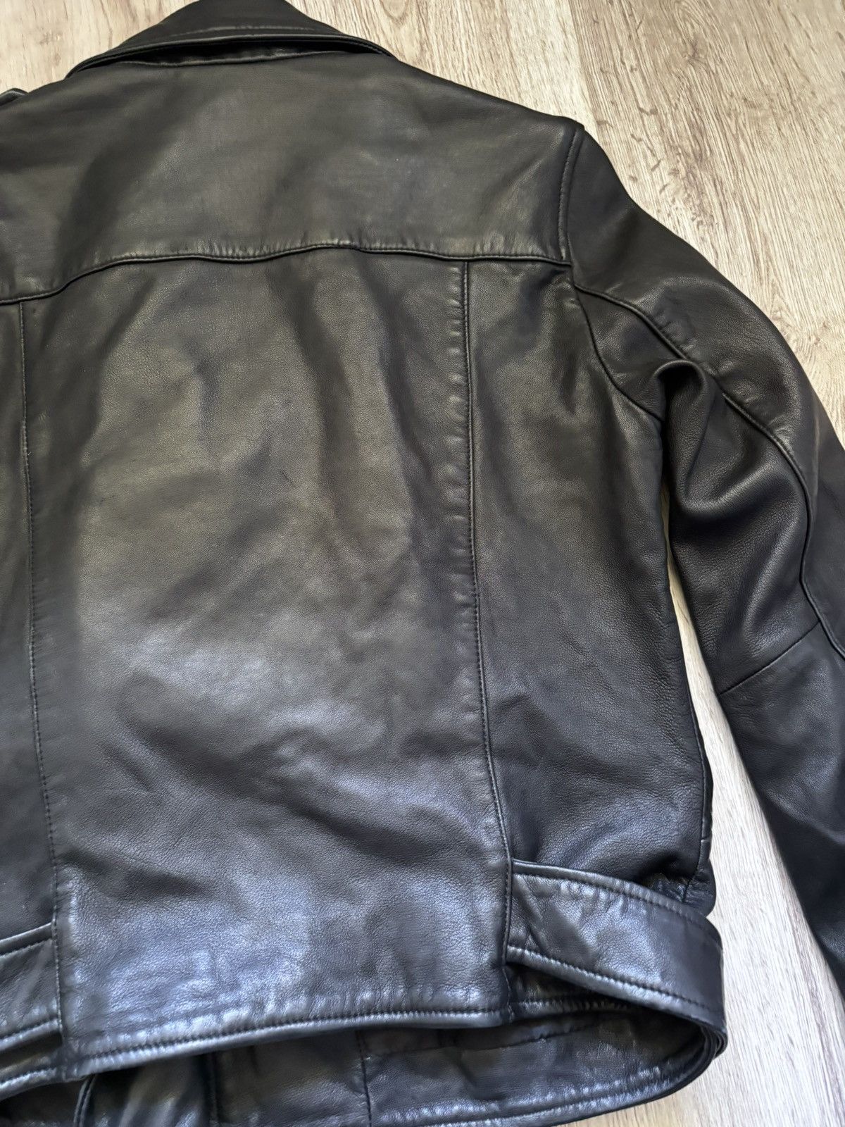 Allsaints All Saints BALFERN LEATHER BIKER JACKET Size M / US 6-8 / IT 42-44 - 13 Thumbnail
