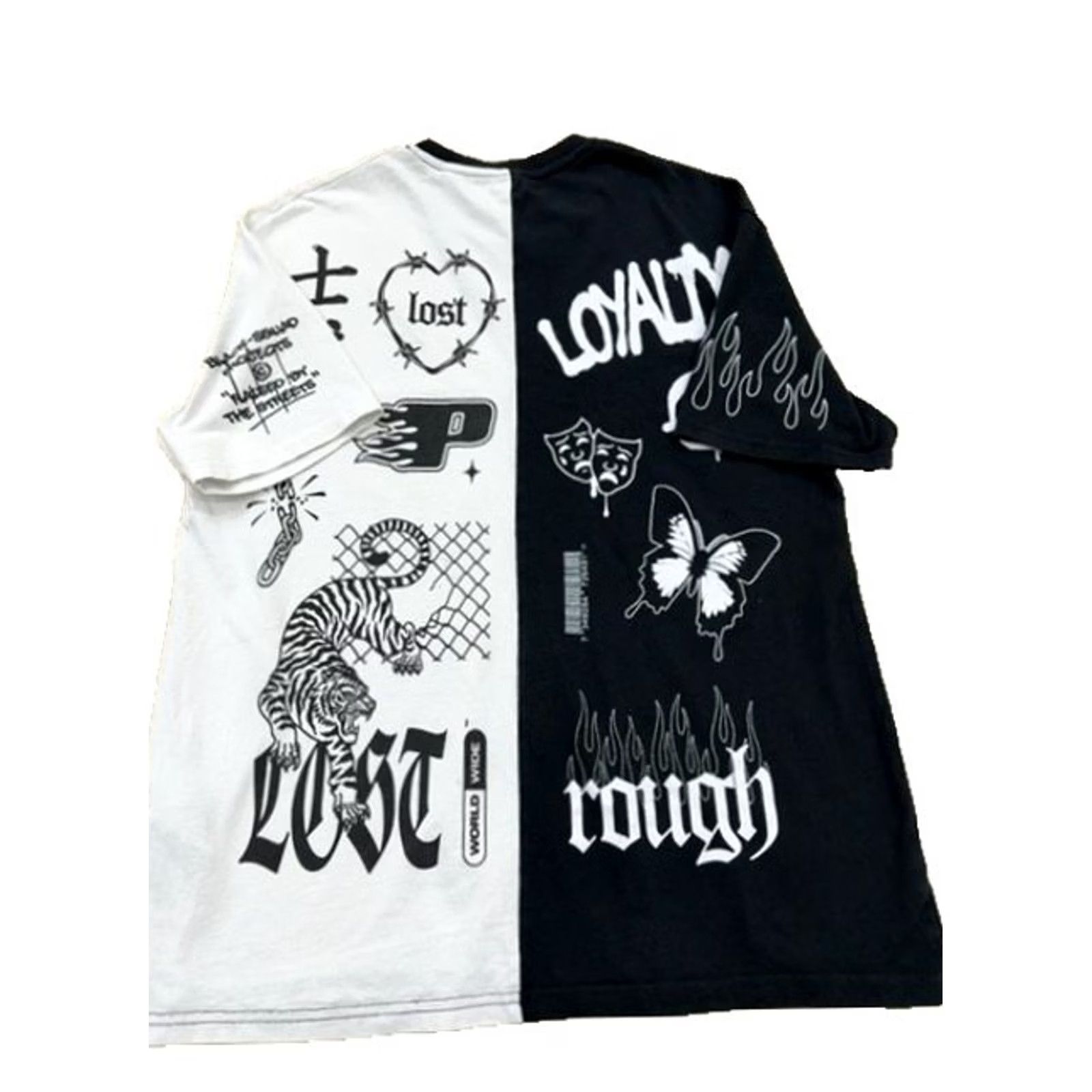 Vintage Black Squad Men's Graphic T-Shirt Black White Size L Streetwear Size US L / EU 52-54 / 3 - 3 Thumbnail