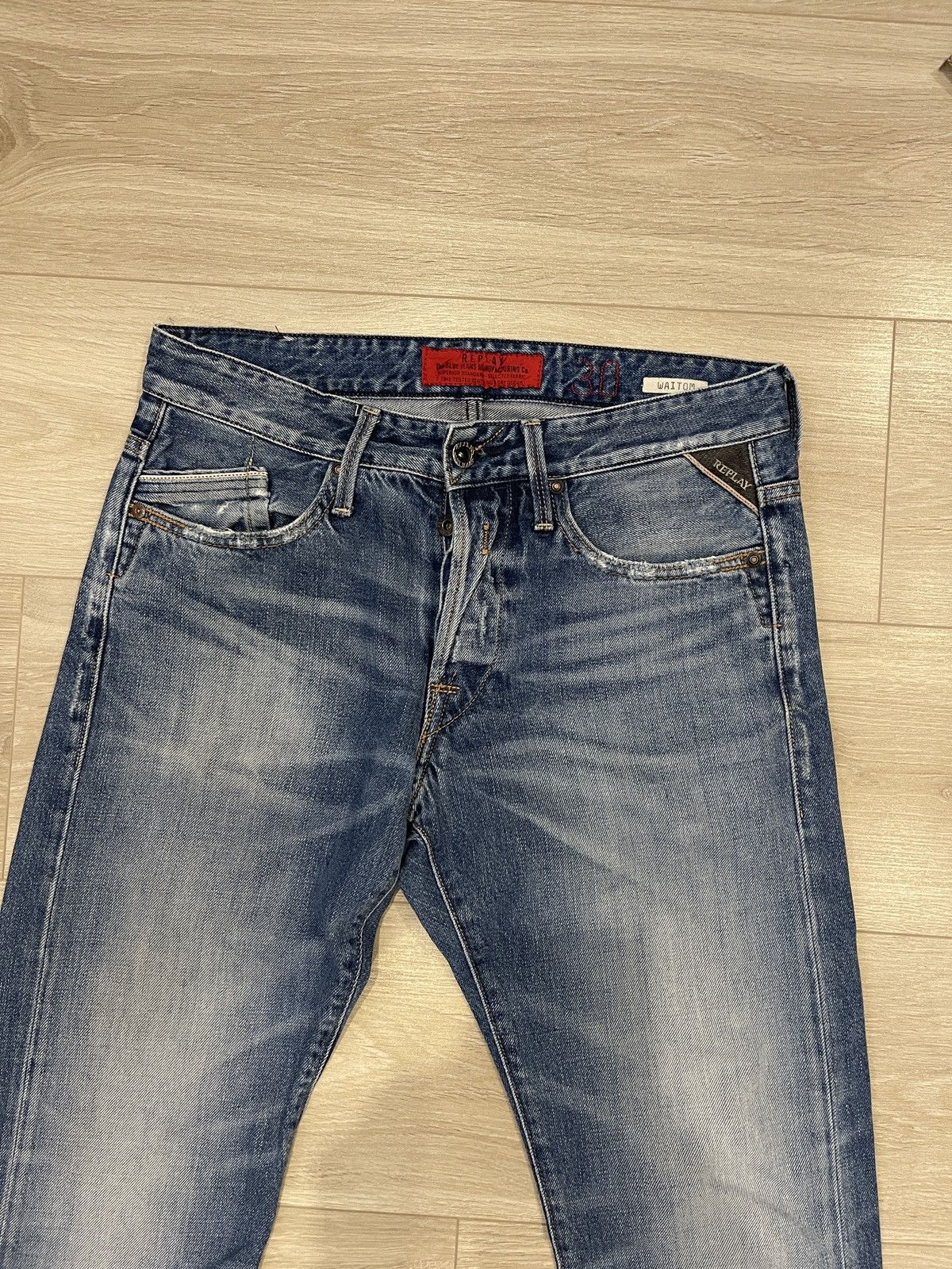 Replay Vintage Replay jeans blue denim 30/32 Size US 30 / EU 46 - 2 Thumbnail