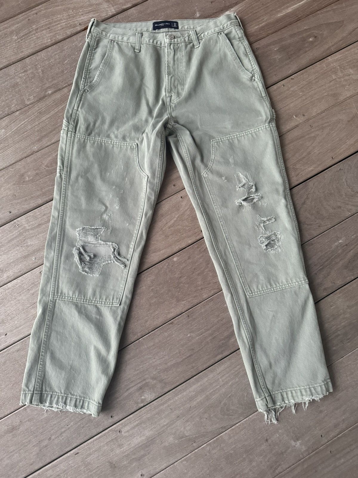 Abercrombie & Fitch Baggy Denim Abrecomie Size US 32 / EU 48 - 1 Thumbnail