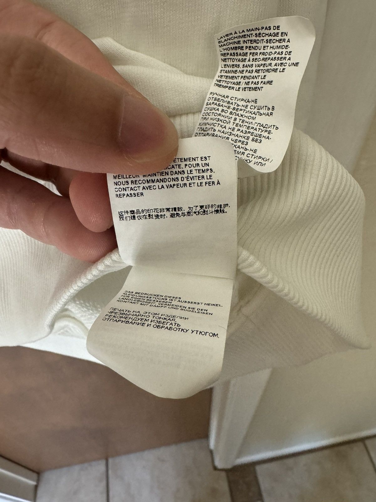 Dolce & Gabbana Dolce & Gabbana White Patch Sweatshirt Size US L / EU 52-54 / 3 - 6 Thumbnail