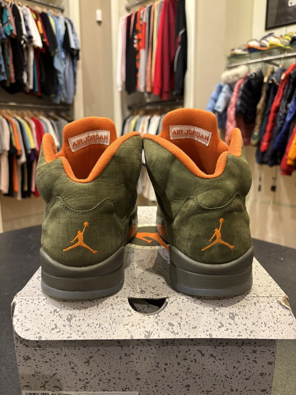 Jordan Brand Jordan 5 Retro ‘Olive’ Size US 11.5 / EU 44-45 - 3 Thumbnail
