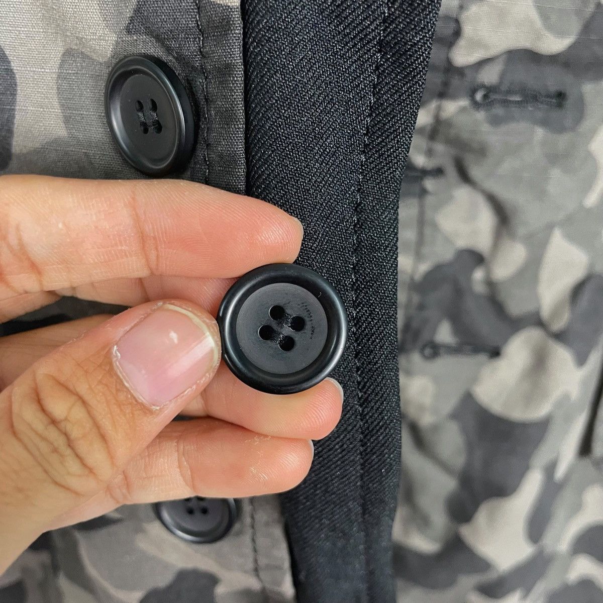 Comme des Garcons Black Comme Des Garcons Camo Double Layer Hooded Jacket Size US M / EU 48-50 / 2 - 15 Thumbnail